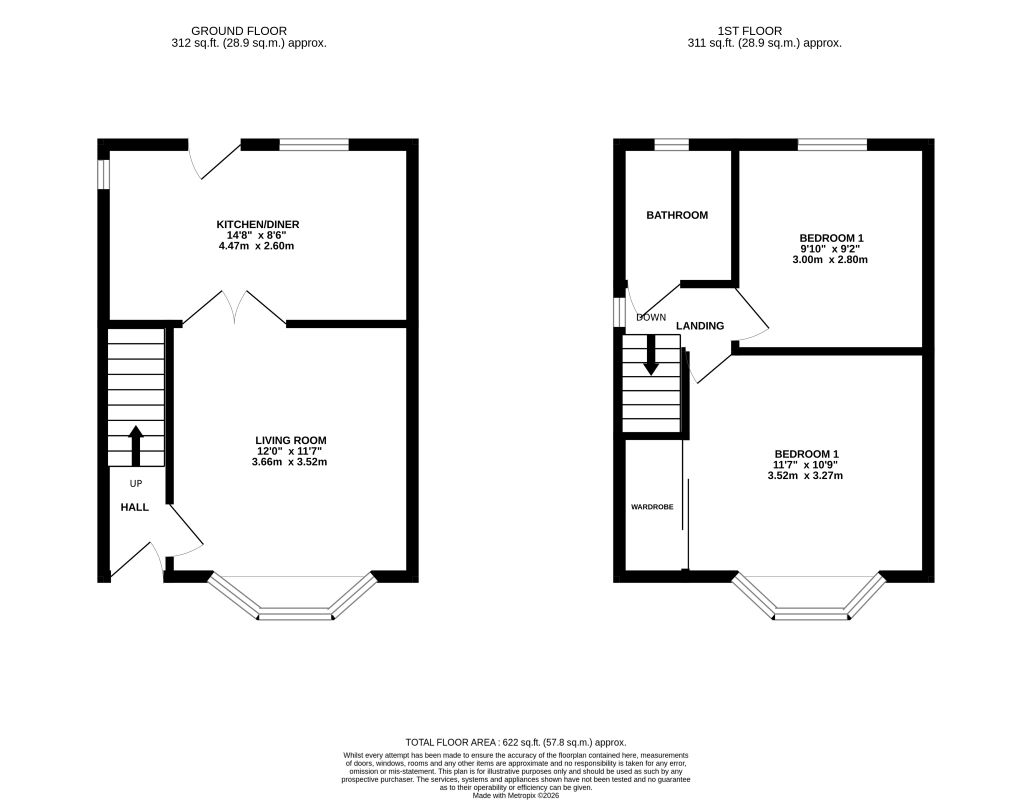 95 Lound Road, Sheffield floorplan