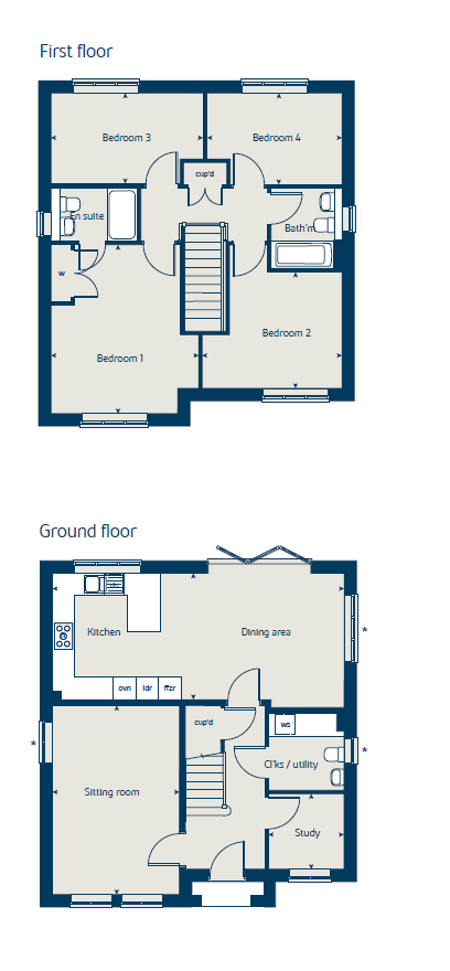 Lyme Green, Macclesfield floorplan