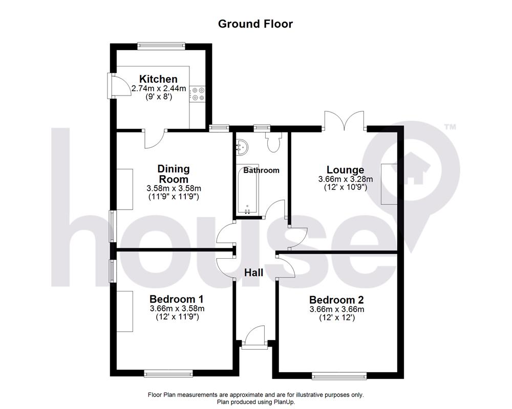 2 Bedrooms Detached bungalow for sale in Wards Hill Road, Minster On Sea, Sheerness ME12