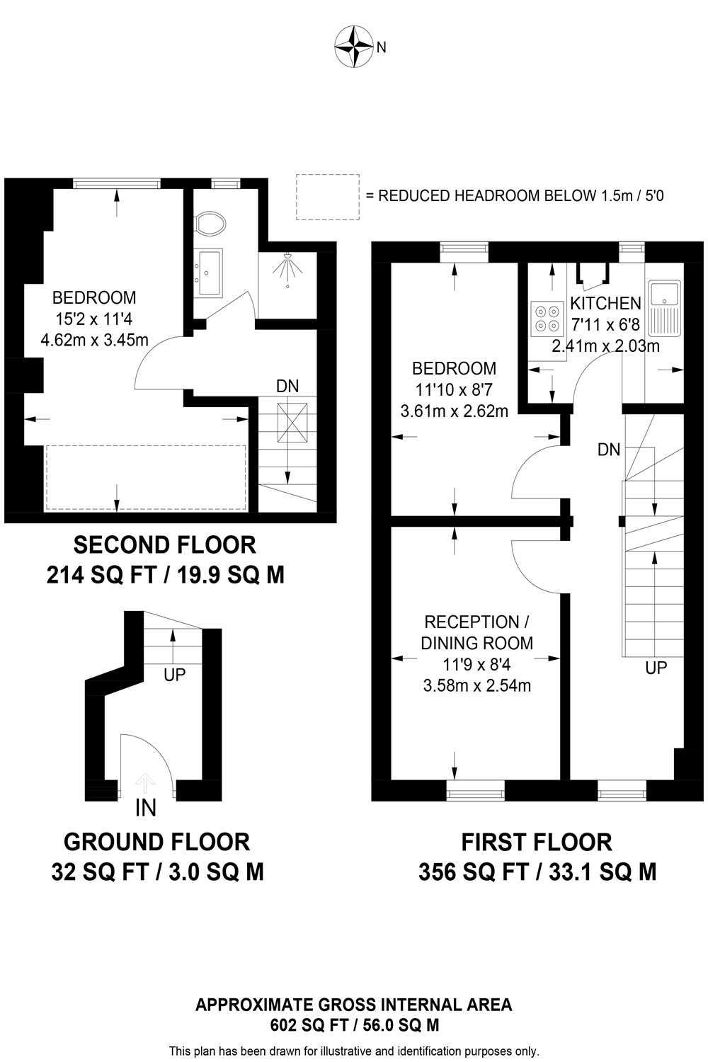 33, Flat 2, Bedford Road, Reading floorplan