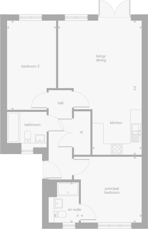 Off Stokesley Road (A684), Northallerton floorplan