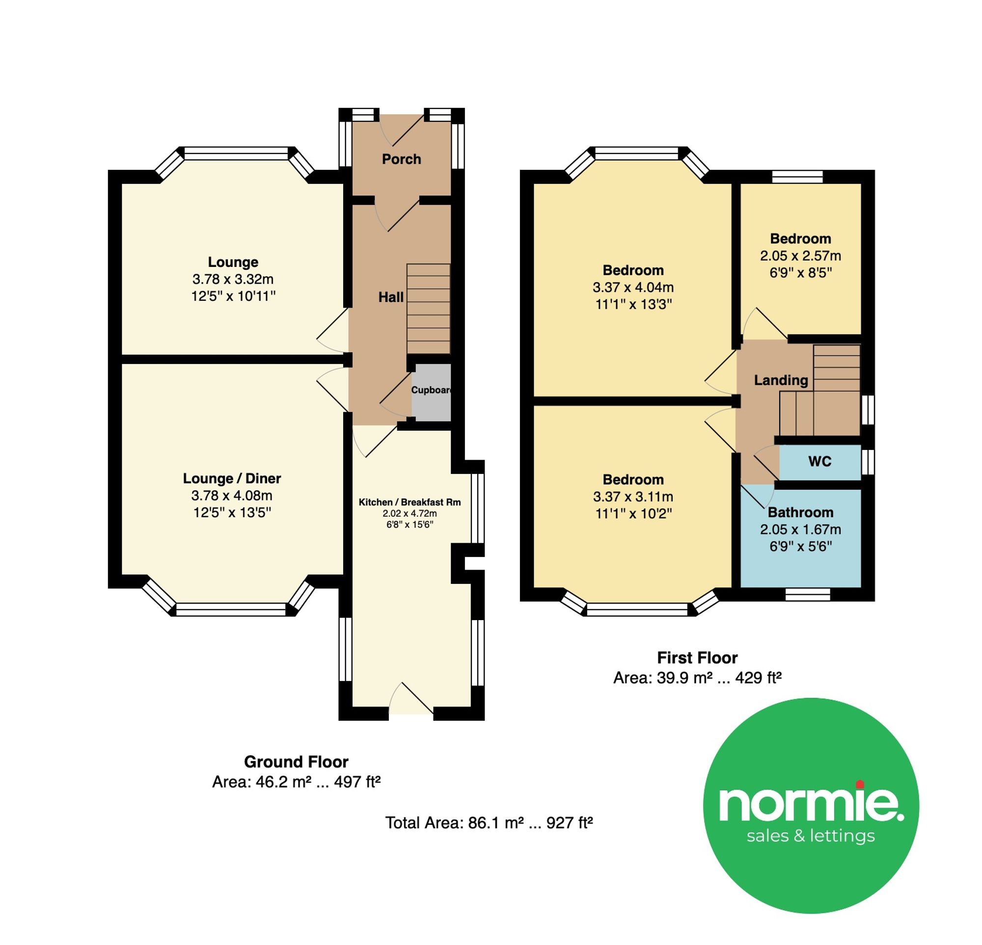 56 Duckworth Road, Manchester floorplan