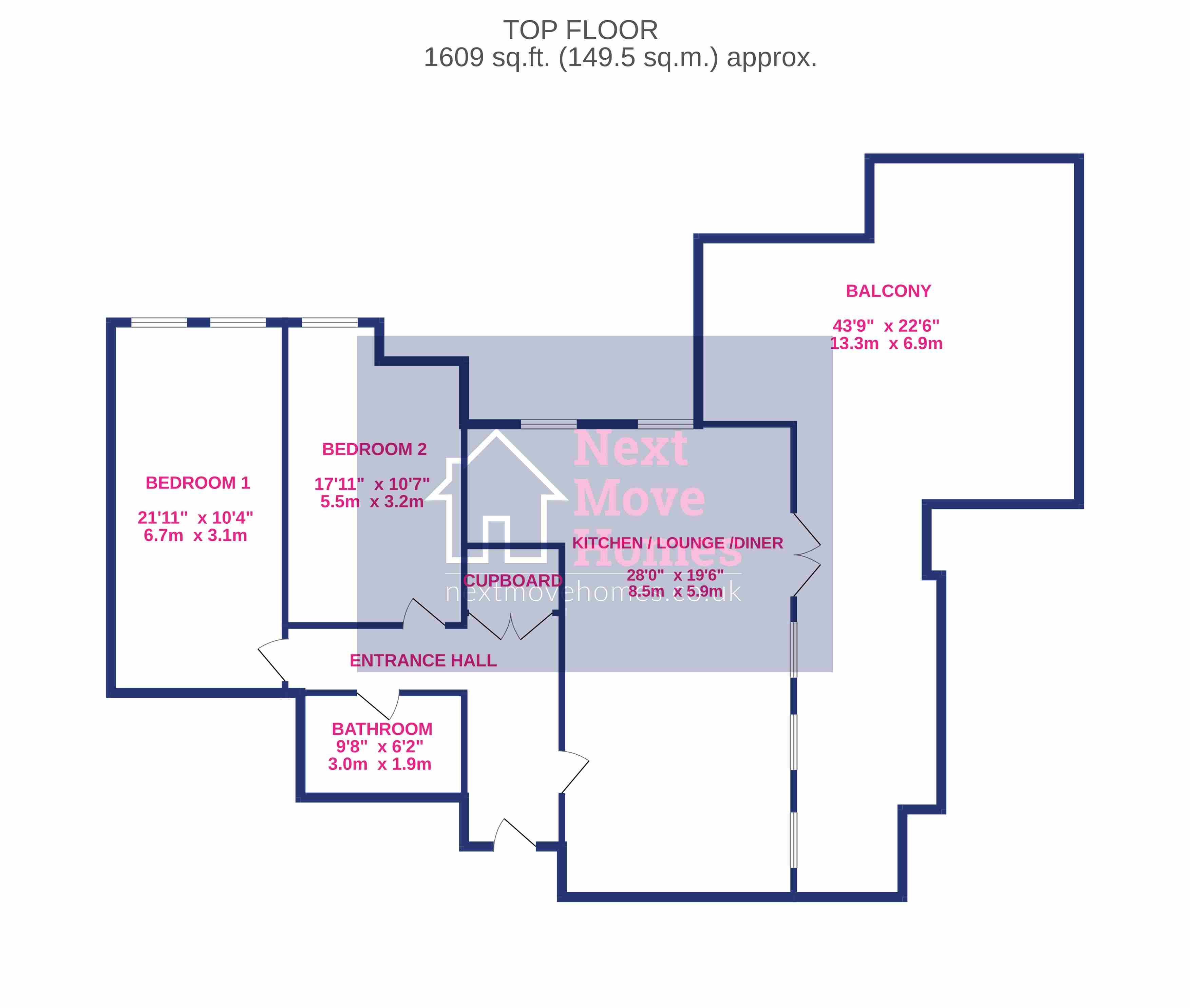 Flat 5 floorplan