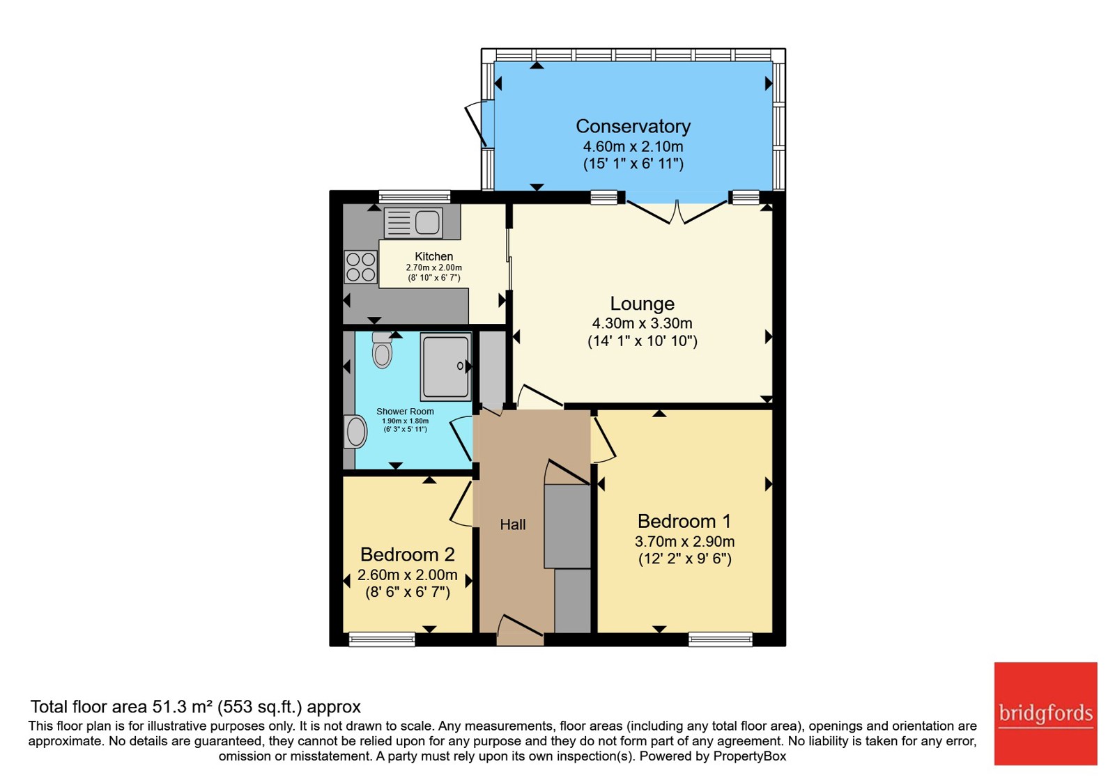 33, Berwick Road, Derbyshire floorplan