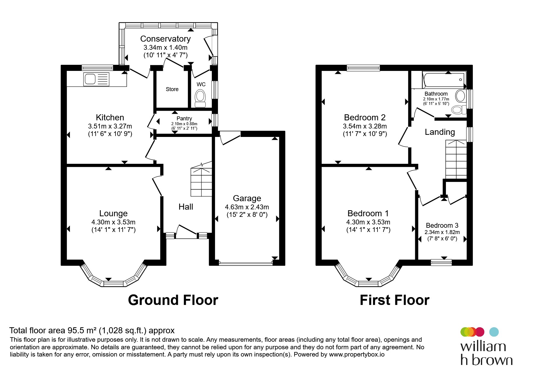 105, Hawton Road, Newark floorplan