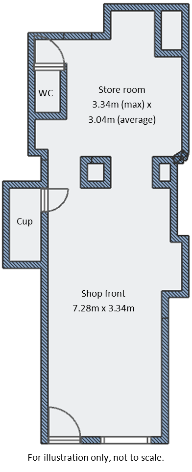 18 Fore Street, St. Austell floorplan