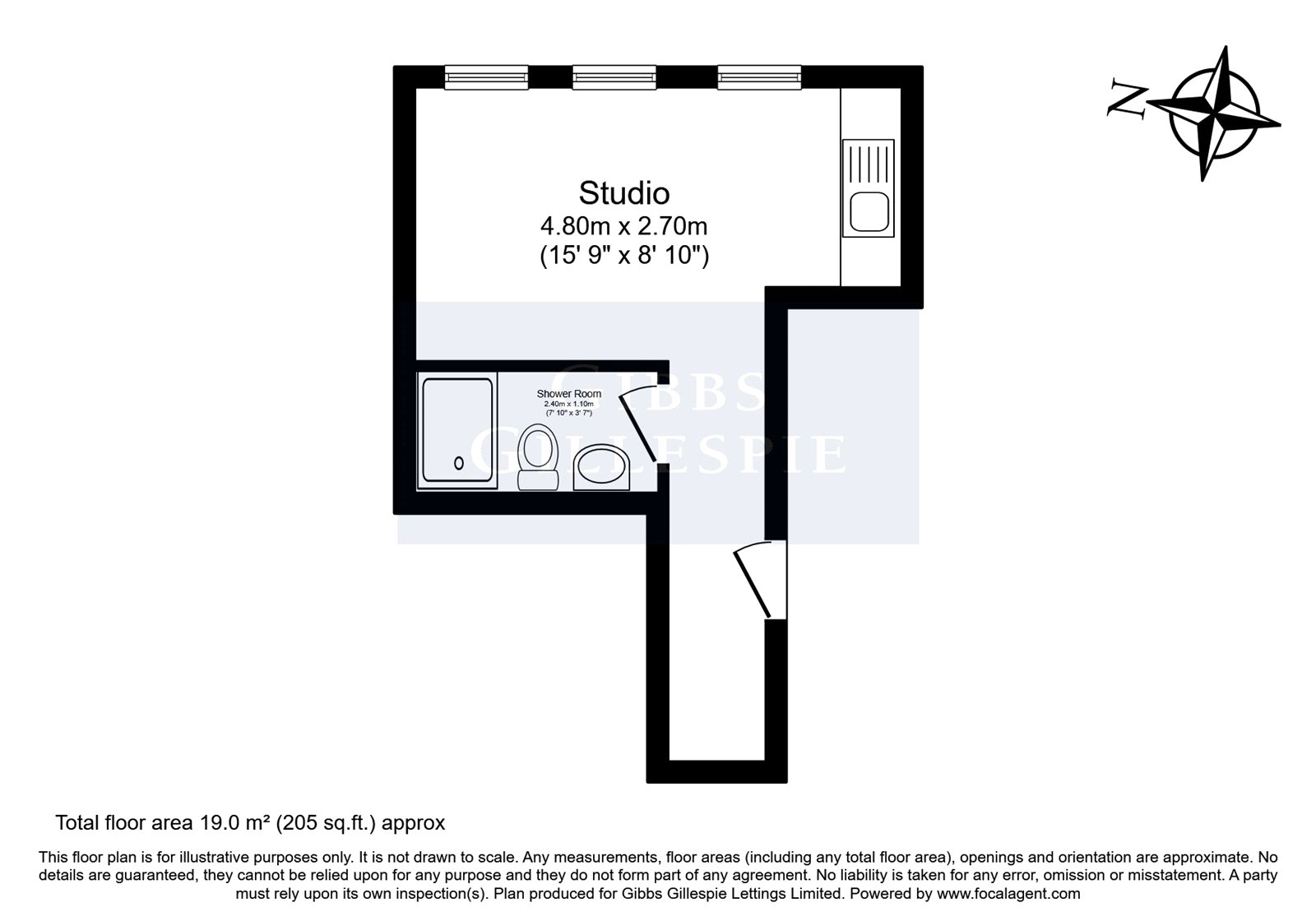 Bond Street, London floorplan