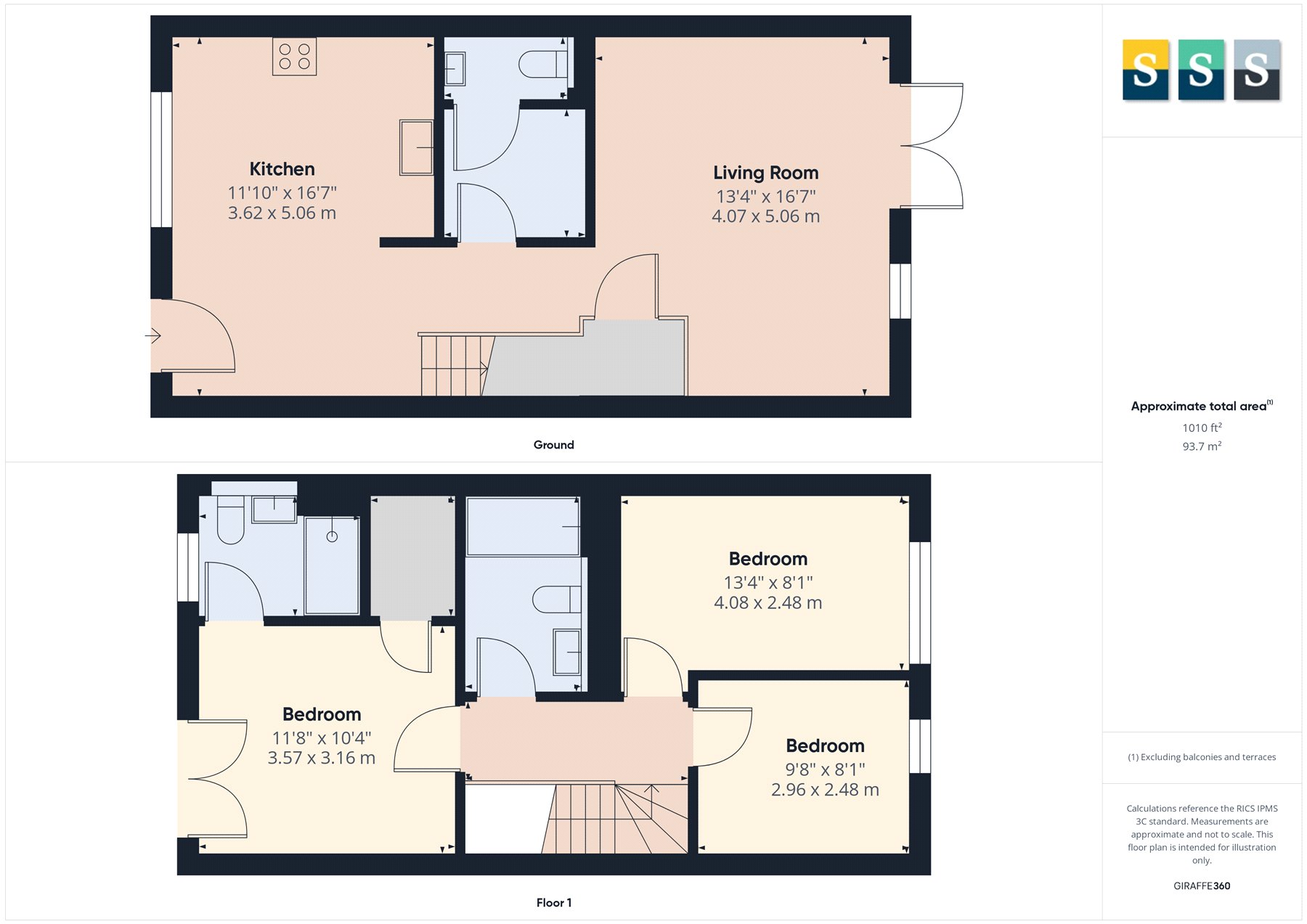 21, Mindenhurst Road, Camberley floorplan