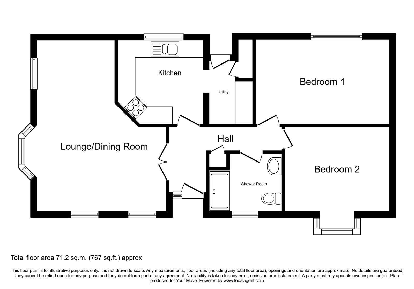 63, Greenacre Park, Swadlincote floorplan
