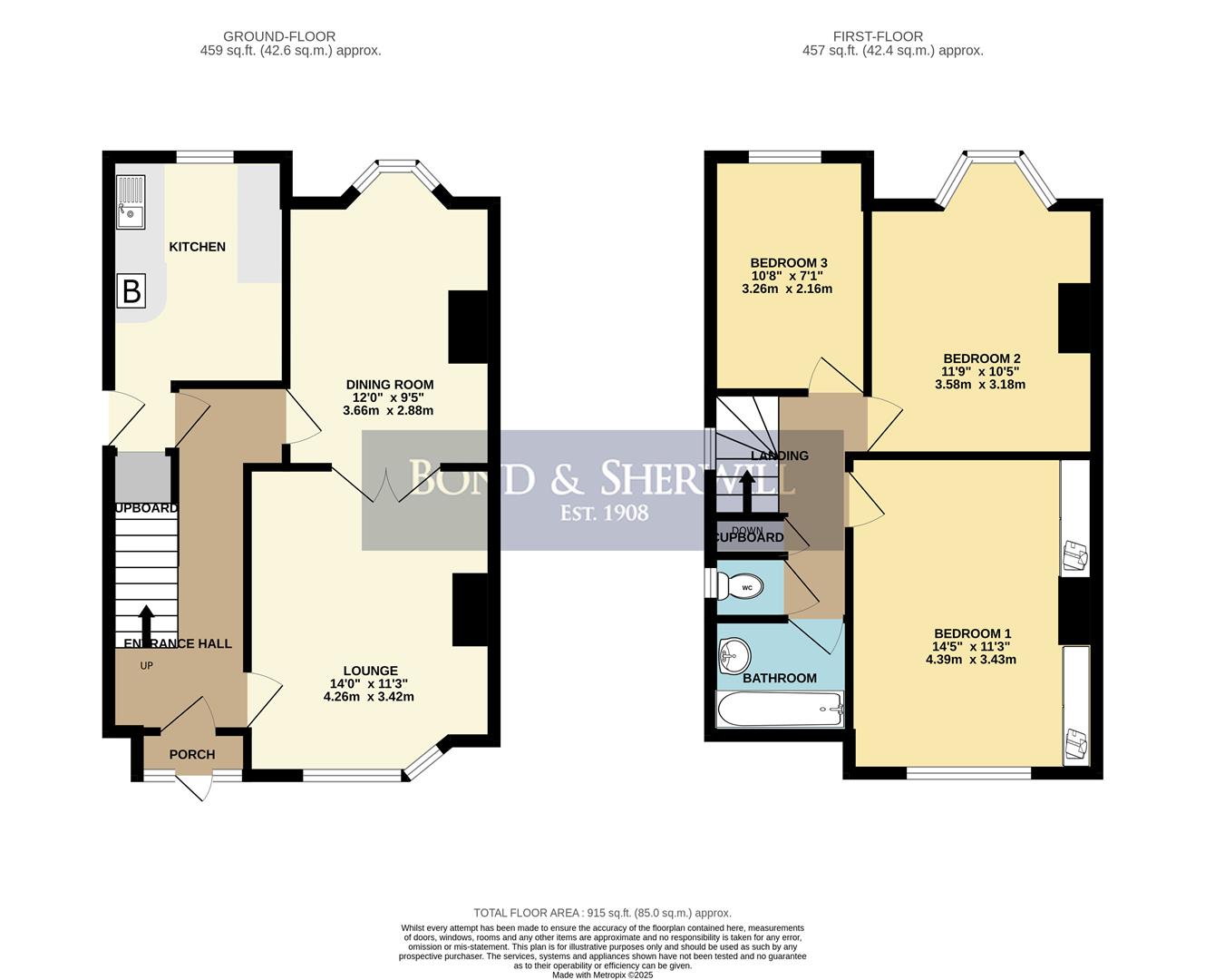 15, Alexander Road, Coulsdon floorplan