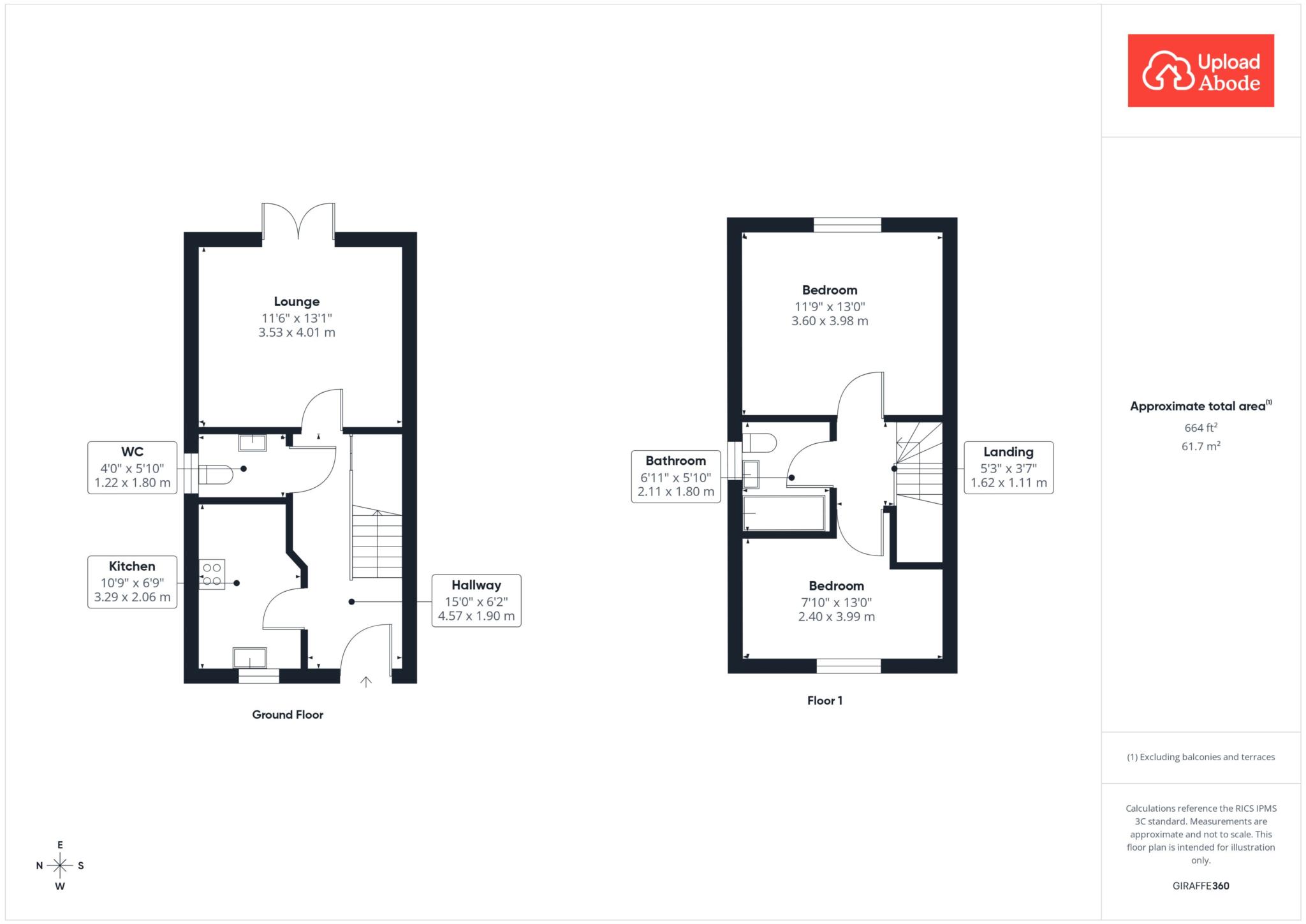 32, Skylark Gardens, Glasgow floorplan