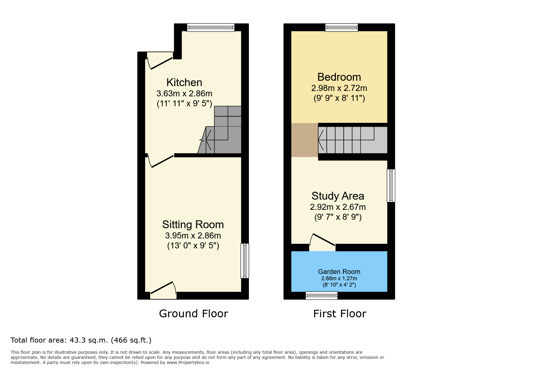 Bijou Cottage,, Blakeshill Road, Barnstaple floorplan