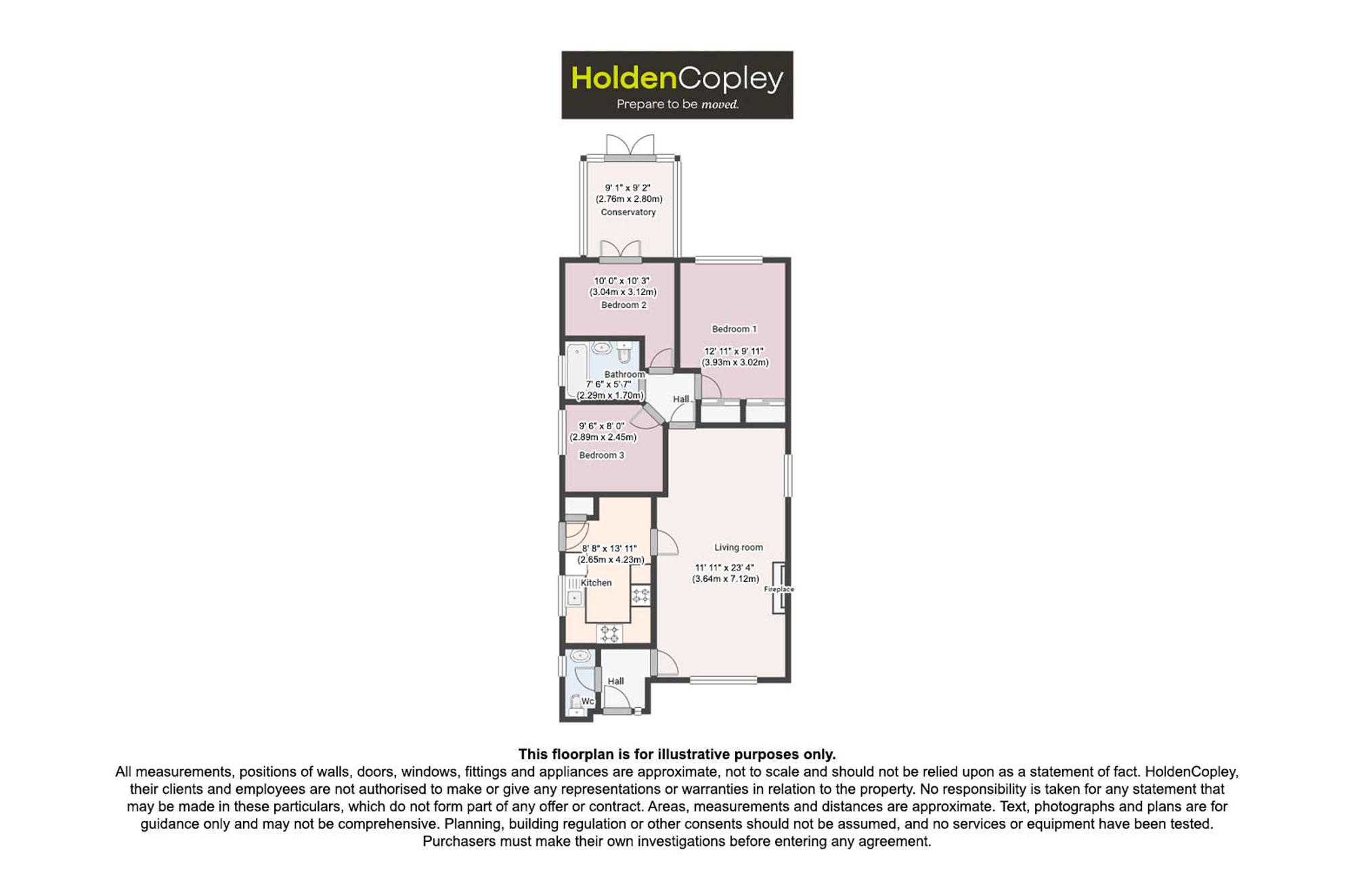 14 Roehampton Drive, Nottingham floorplan