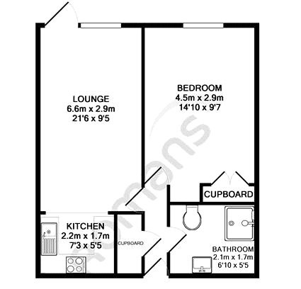 Flat 21, McKernan Court,, High Street, Berkshire floorplan