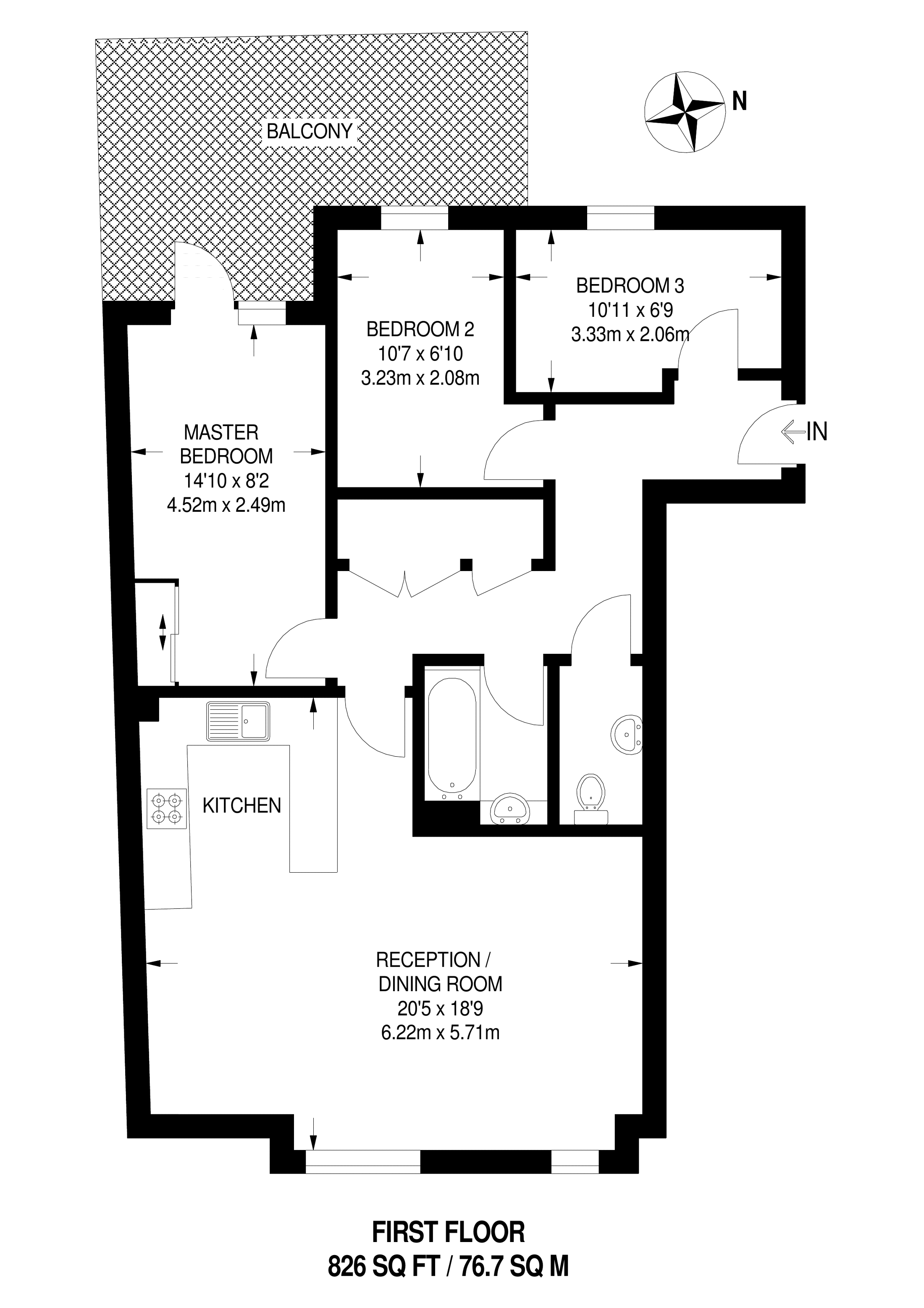 3 Bedrooms Flat to rent in Lamb Walk, Bermondsey SE1