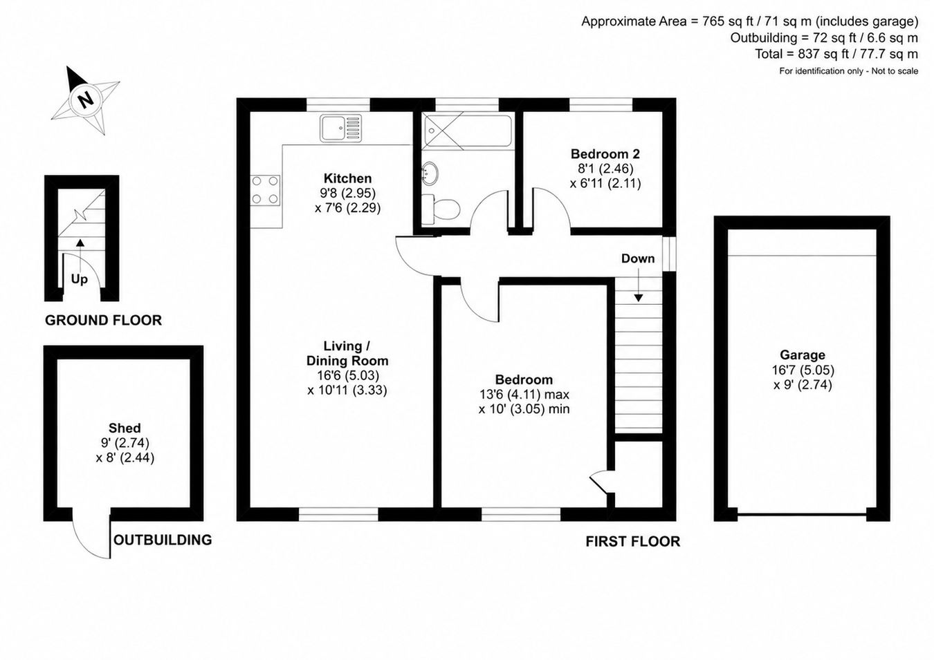 Halsey Drive, Hitchin floorplan