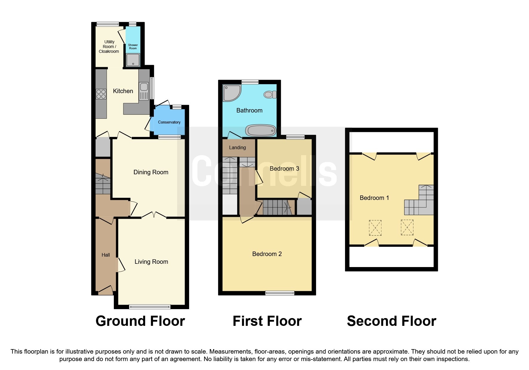 Yattendon Road, Horley RH6, 3 bedroom terraced house for sale