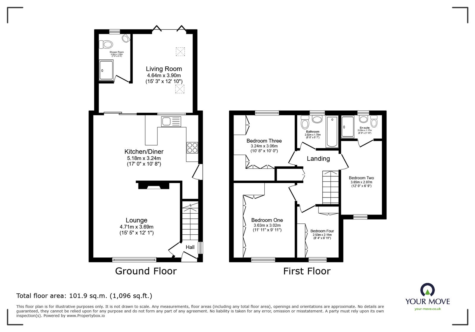 46, Ashton Field Drive, Manchester floorplan