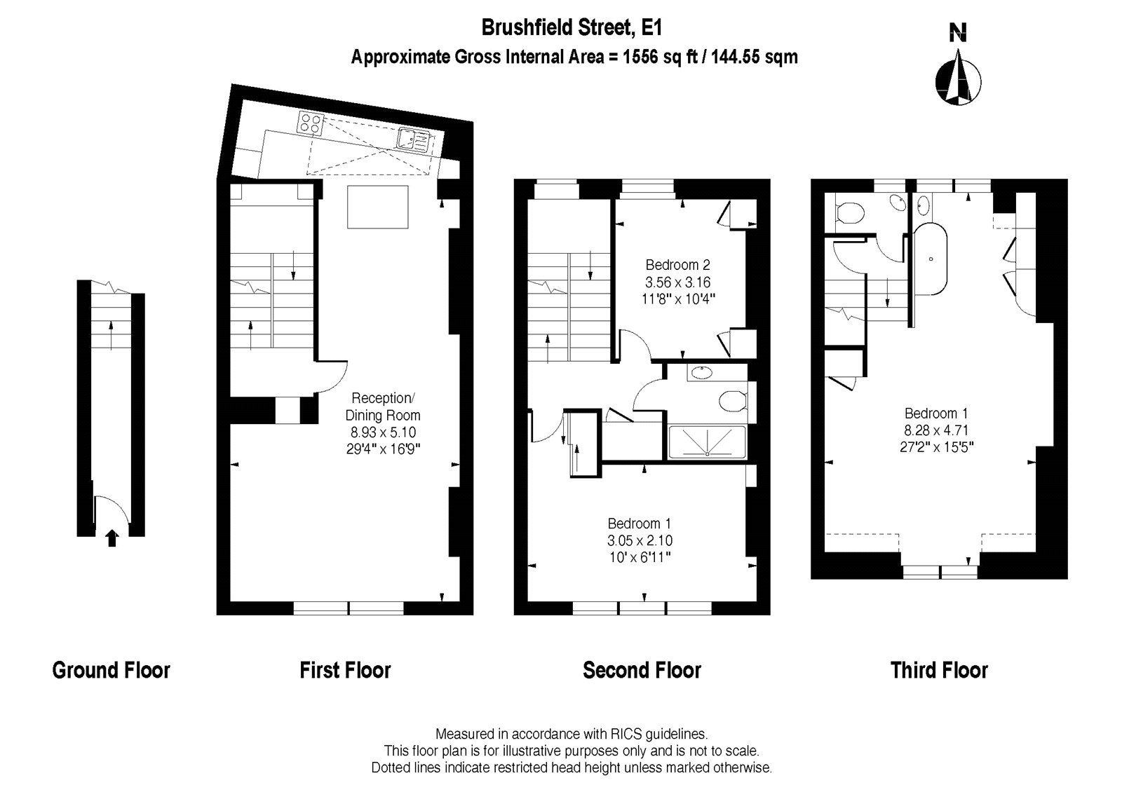 71 Brushfield Street,, Spitalfields, London floorplan