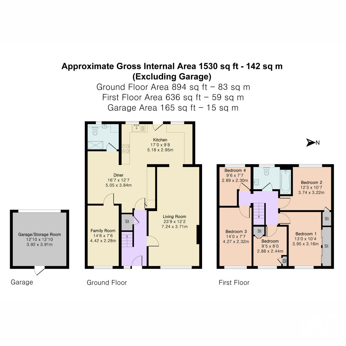 138, Stortford Hall Park, Bishops Stortford floorplan