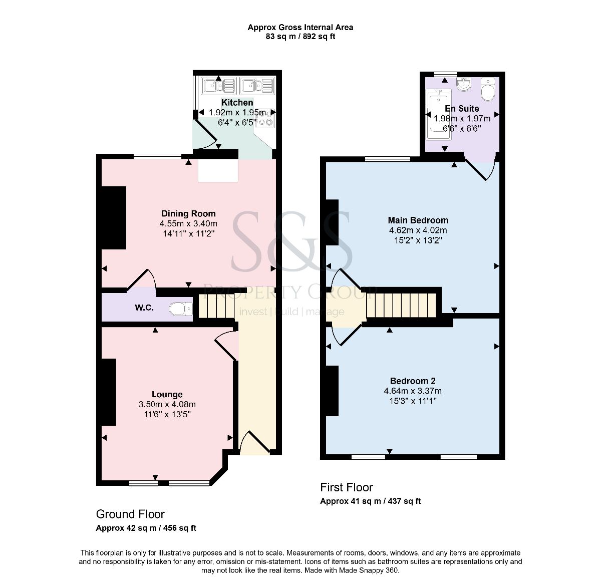 43 Bristol Street, Salford floorplan
