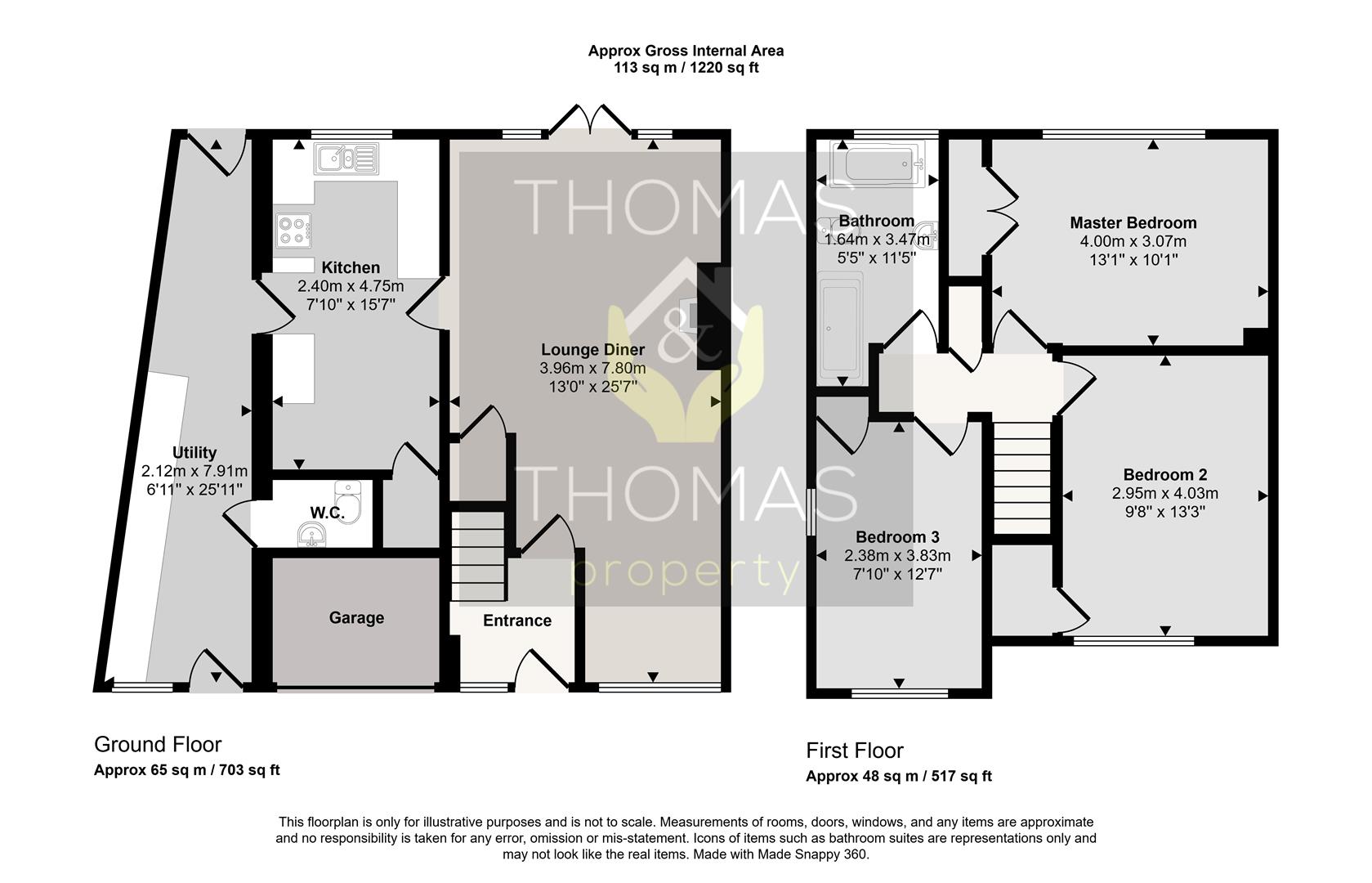 8, Millbridge Road, Gloucester floorplan
