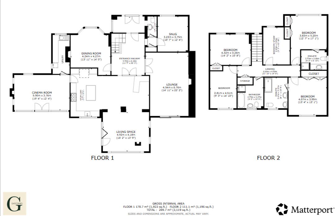 2, High Leys Drive, Nottingham floorplan