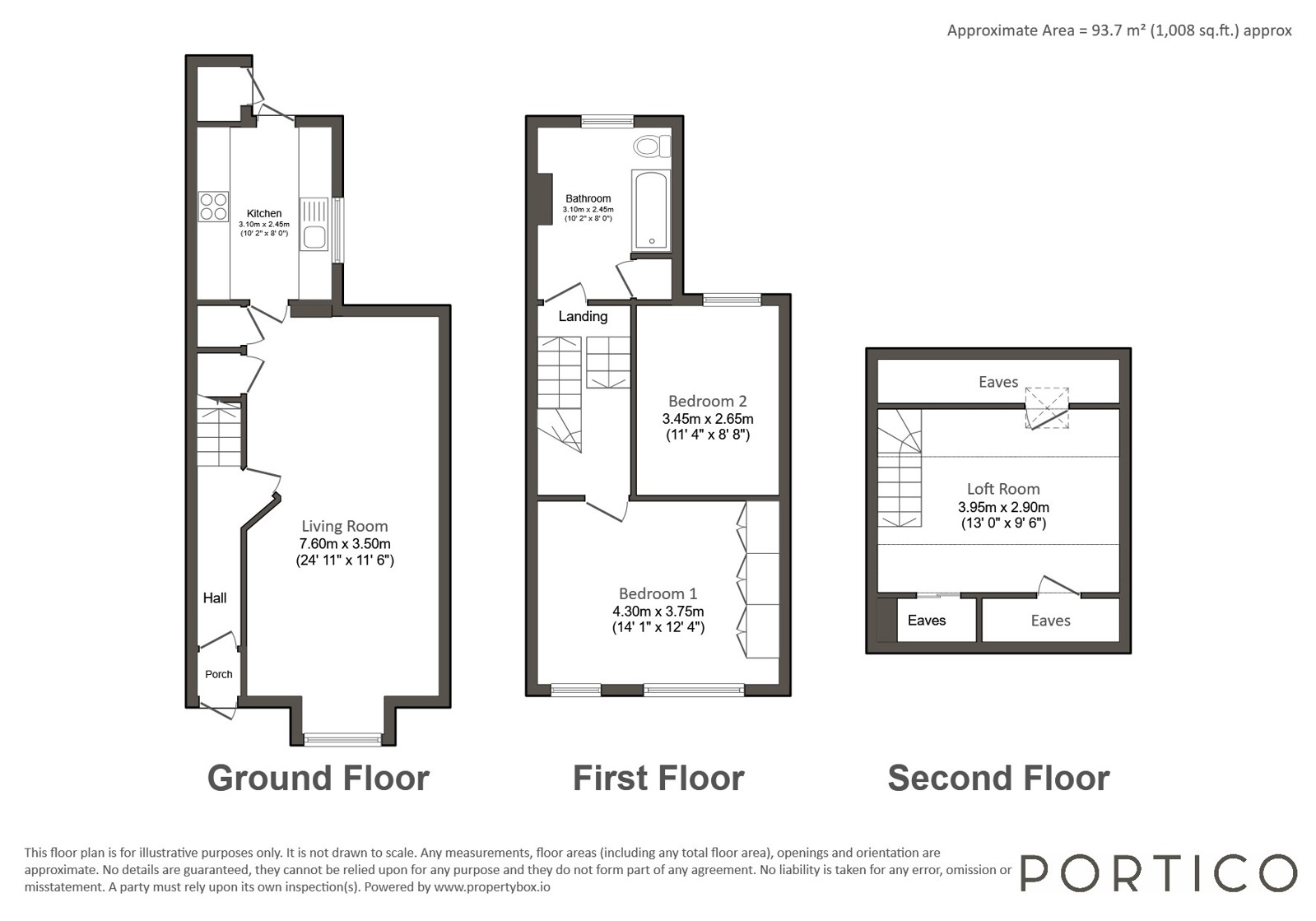 31, MacDonald Road, London floorplan