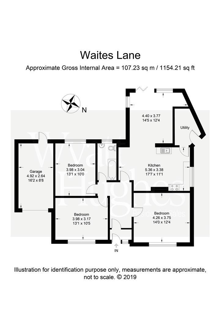 3 Bedrooms Detached bungalow for sale in Waites Lane, Fairlight, Hastings TN35