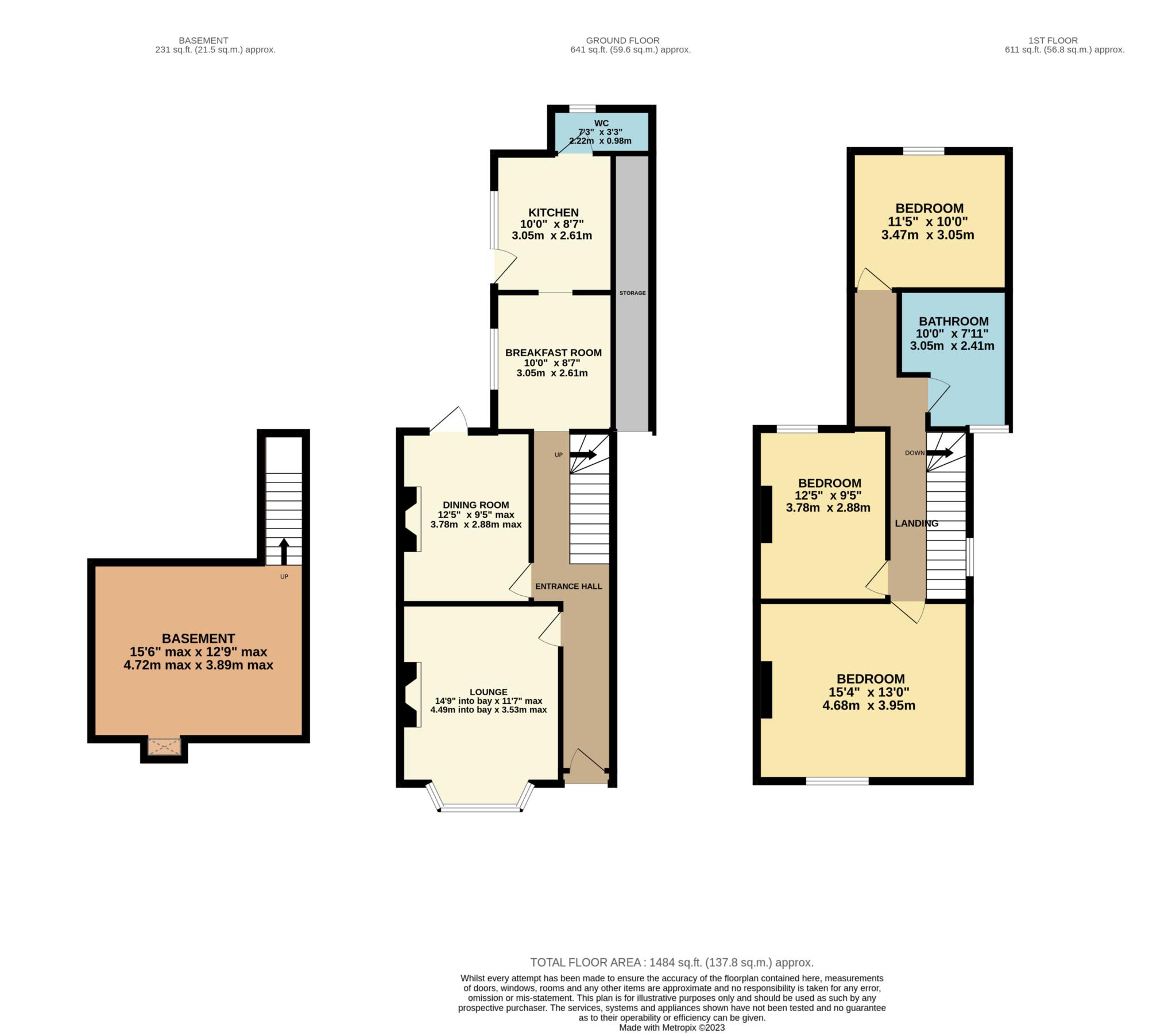 Denmark Street, Watford WD17, 3 bedroom semidetached house for sale