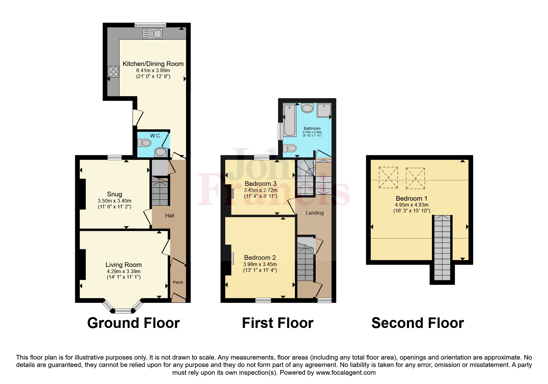 24, North Road, Cardigan floorplan