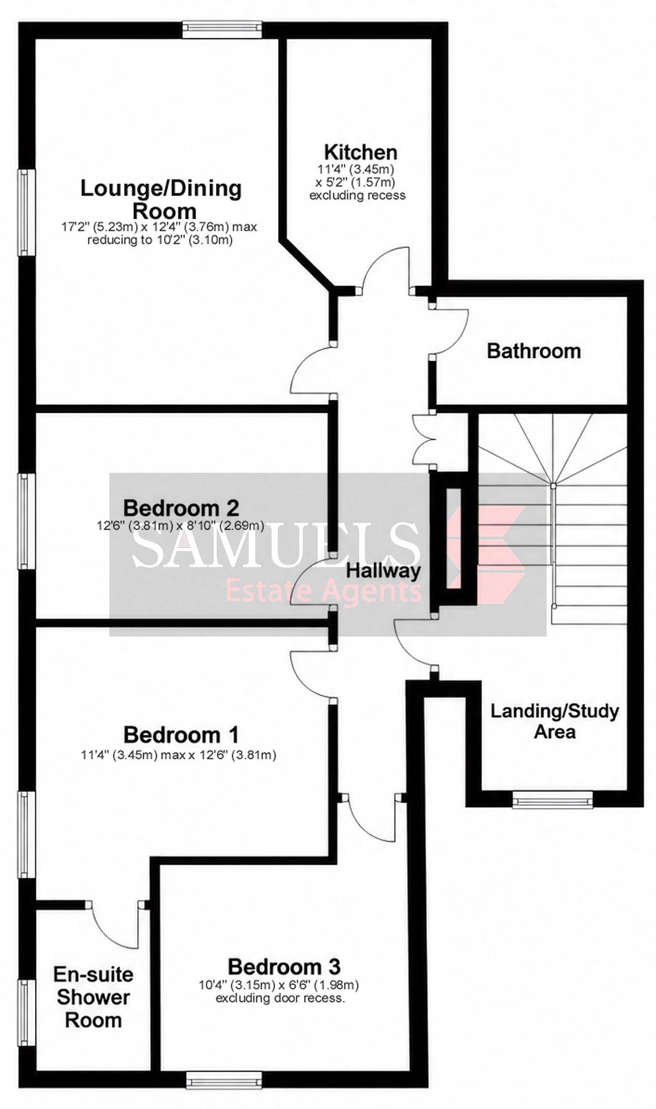 10, Lawrence Walk, Exeter floorplan