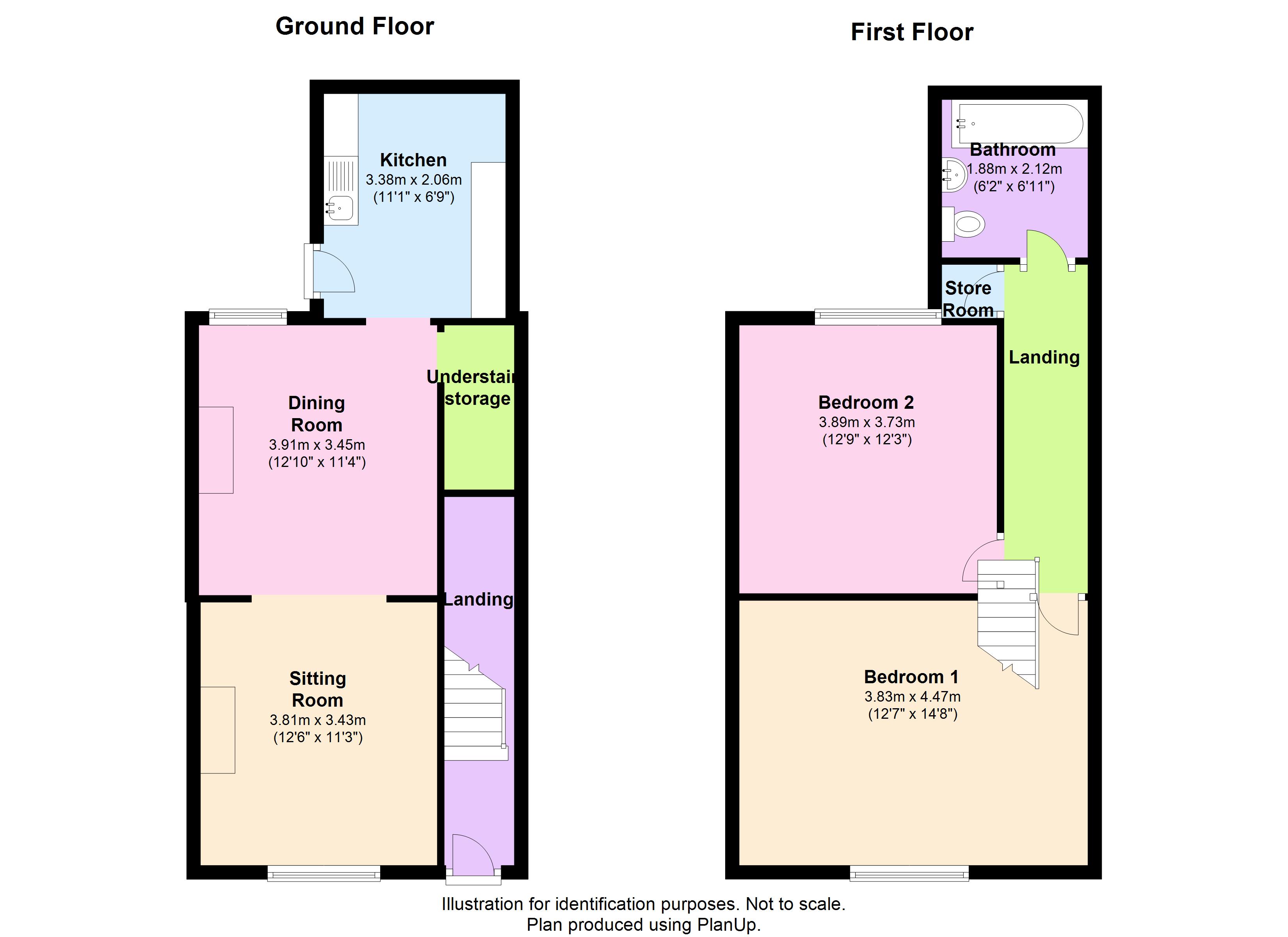 2 Bedrooms Terraced house to rent in Cross Street, Prescot L34