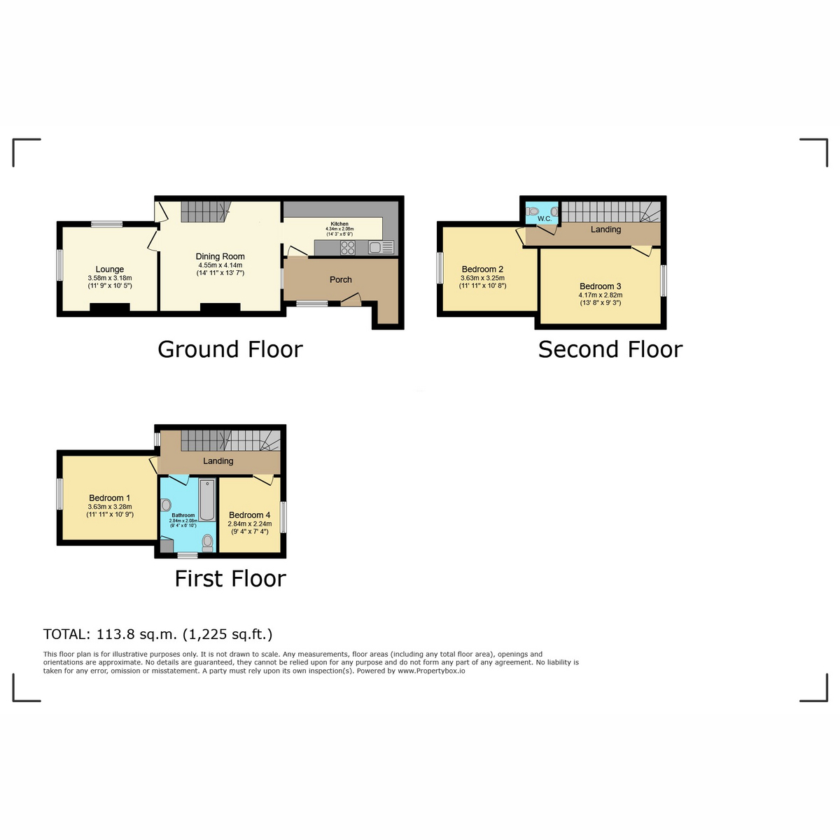 98, Albert Street, Ventnor floorplan