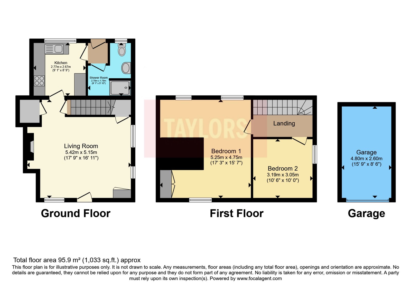 36, Church Street, Hitchin floorplan