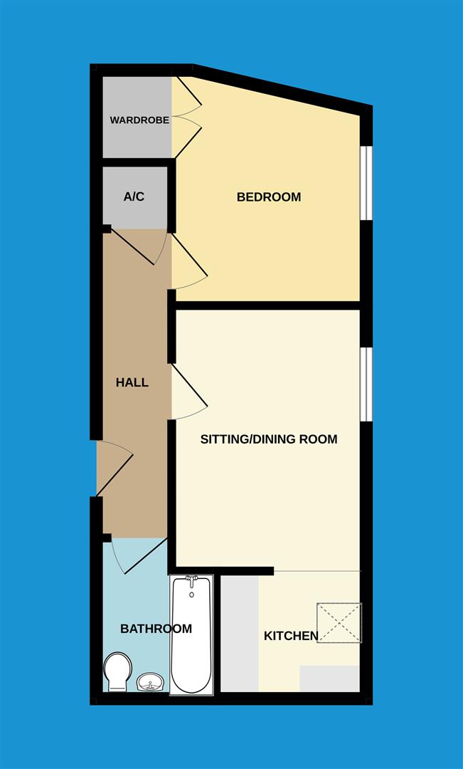 34, Market Court, Launceston floorplan