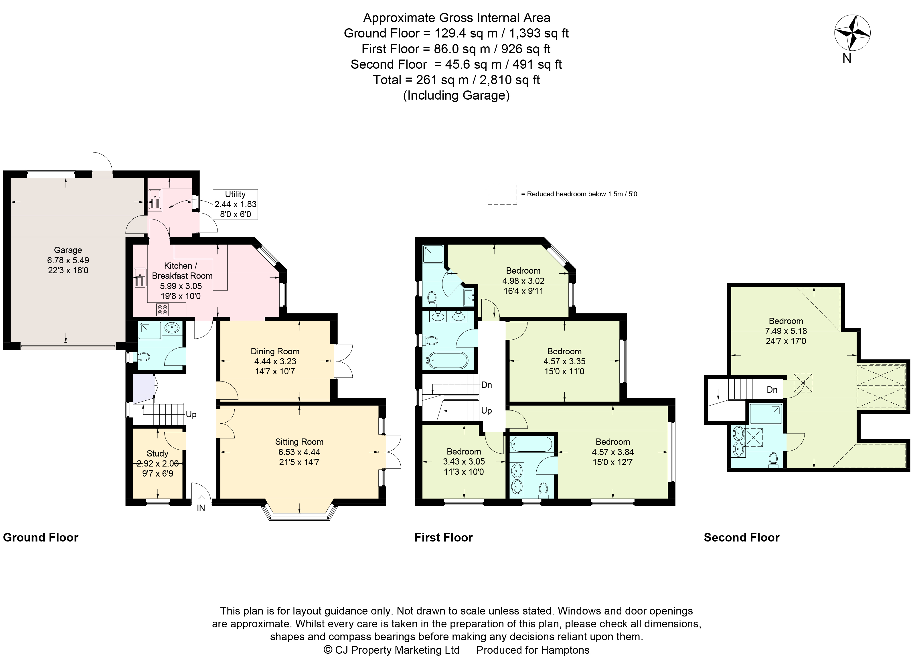 58, Freemans Close, Stoke Poges floorplan