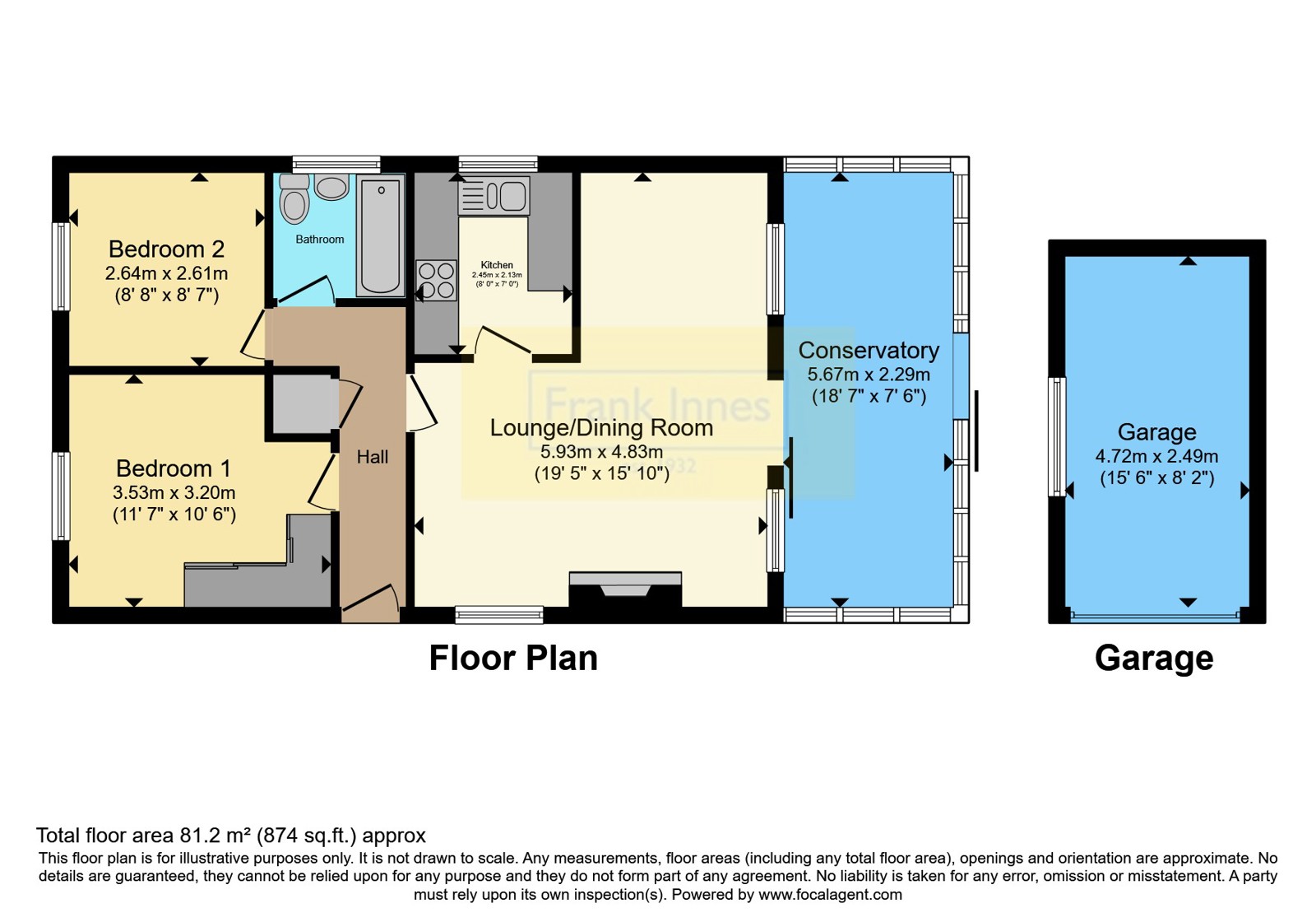 6, Beverleys Avenue, Nottingham floorplan
