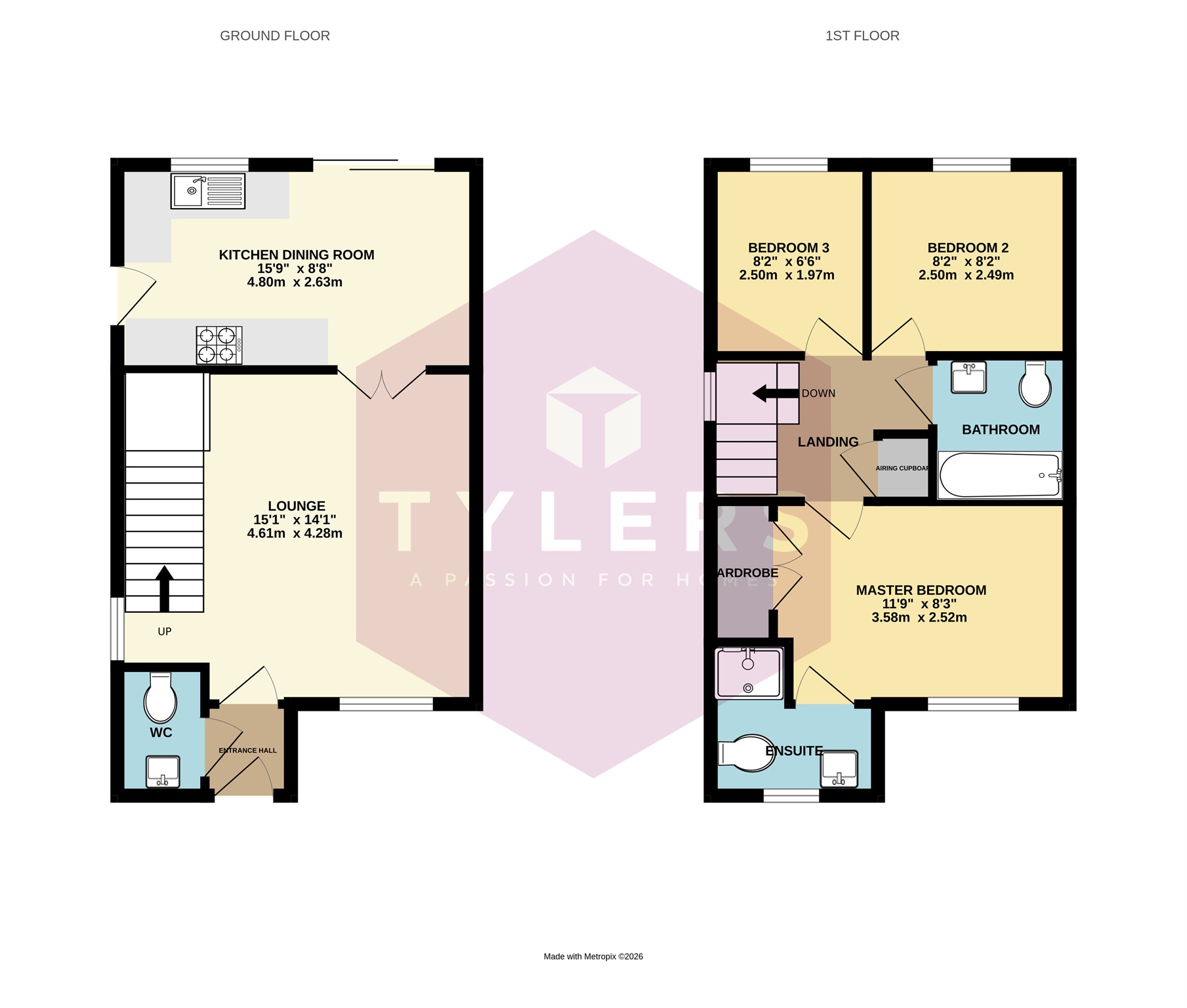 14, Tenison Manor, Cambridge floorplan