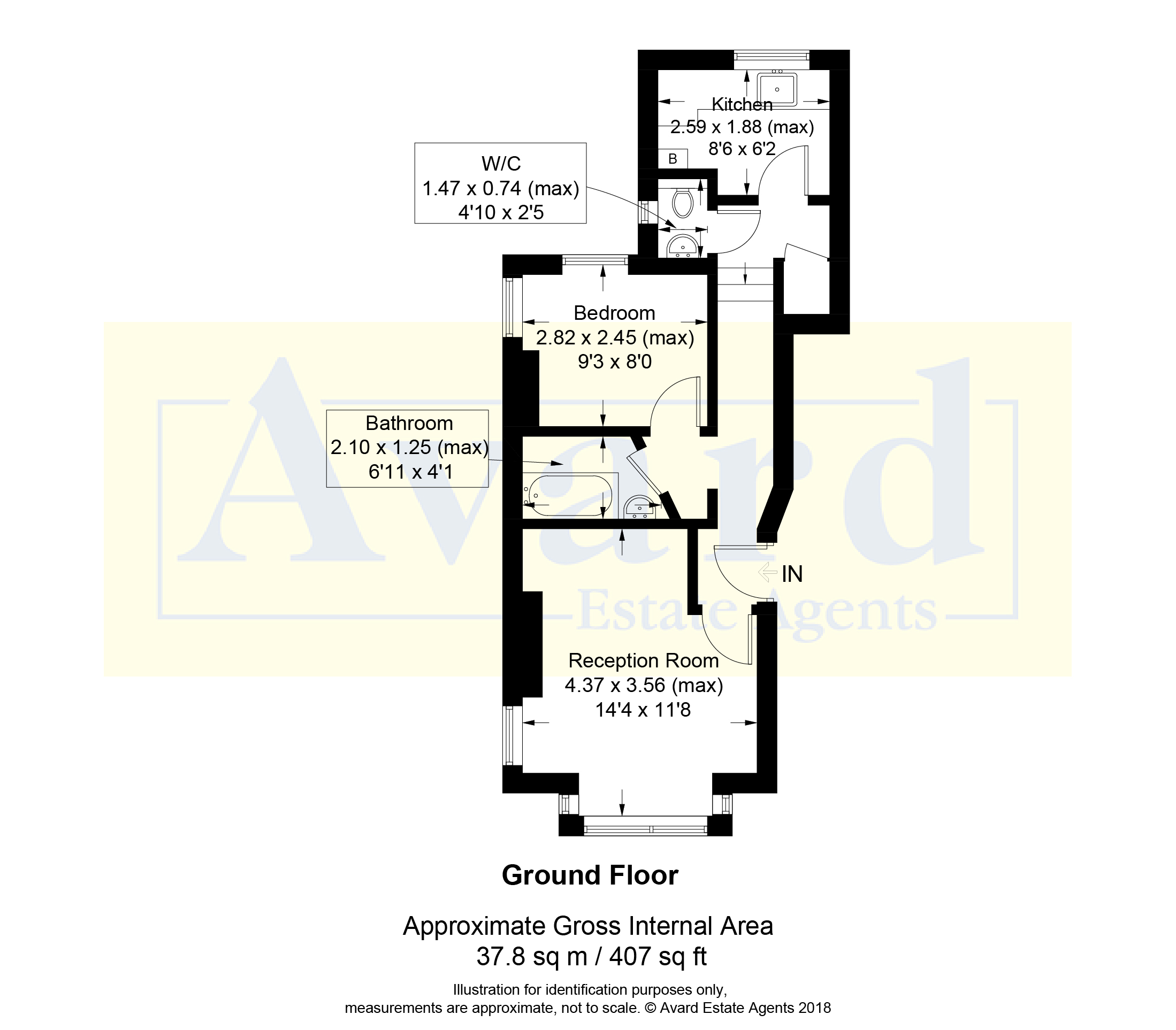 1 Bedrooms Flat for sale in Dyke Road Drive, Brighton, East Sussex BN1