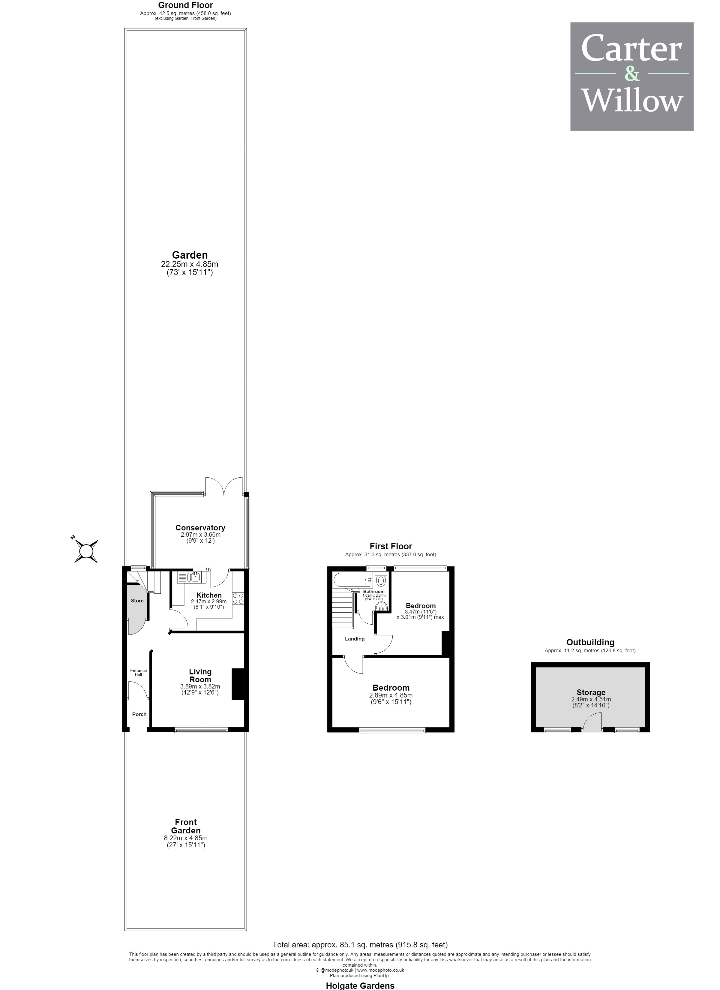 14, Holgate Gardens , Dagenham  floorplan