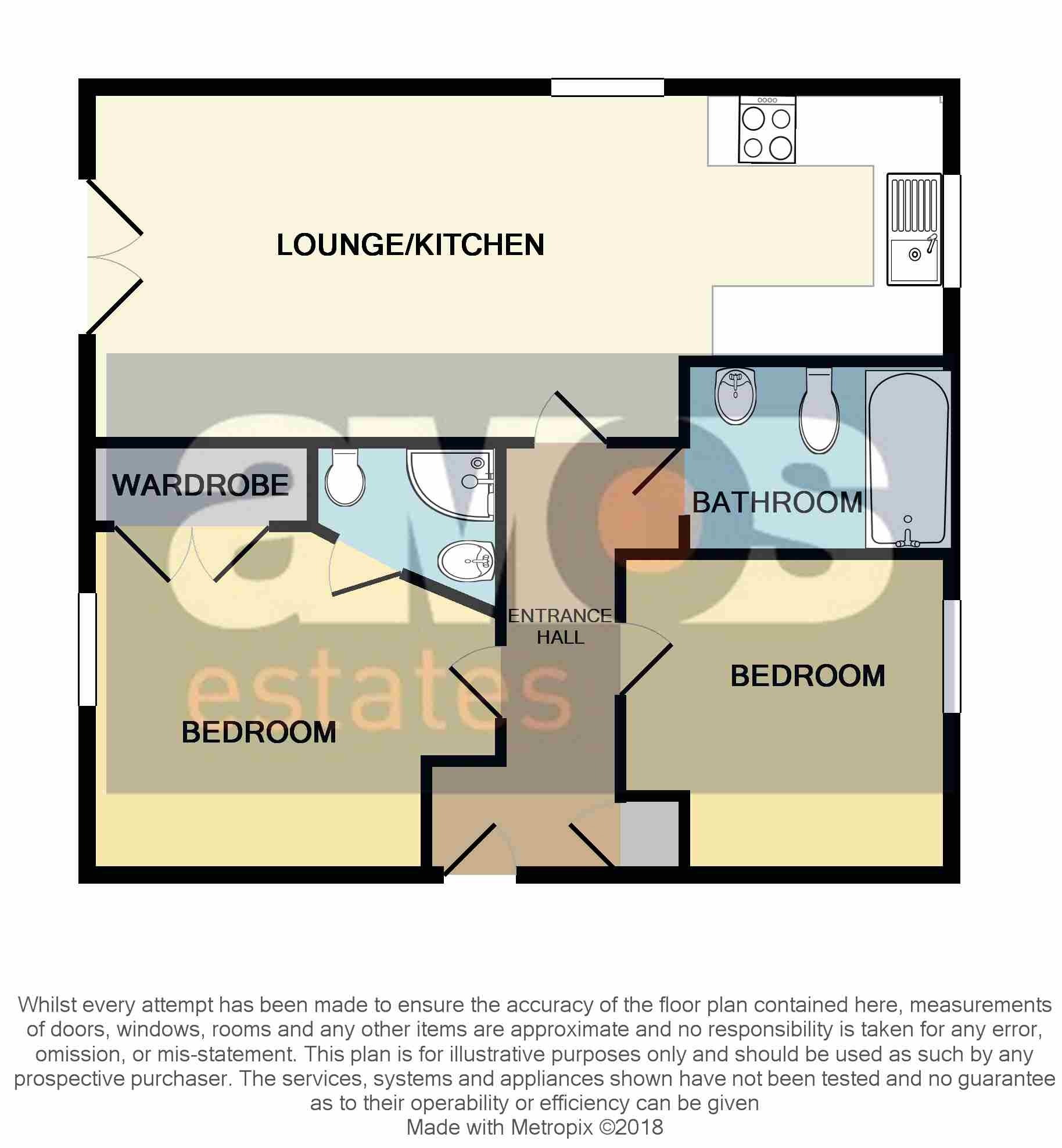 97B  Flat 3, Rochford Road, Southend-On-Sea floorplan