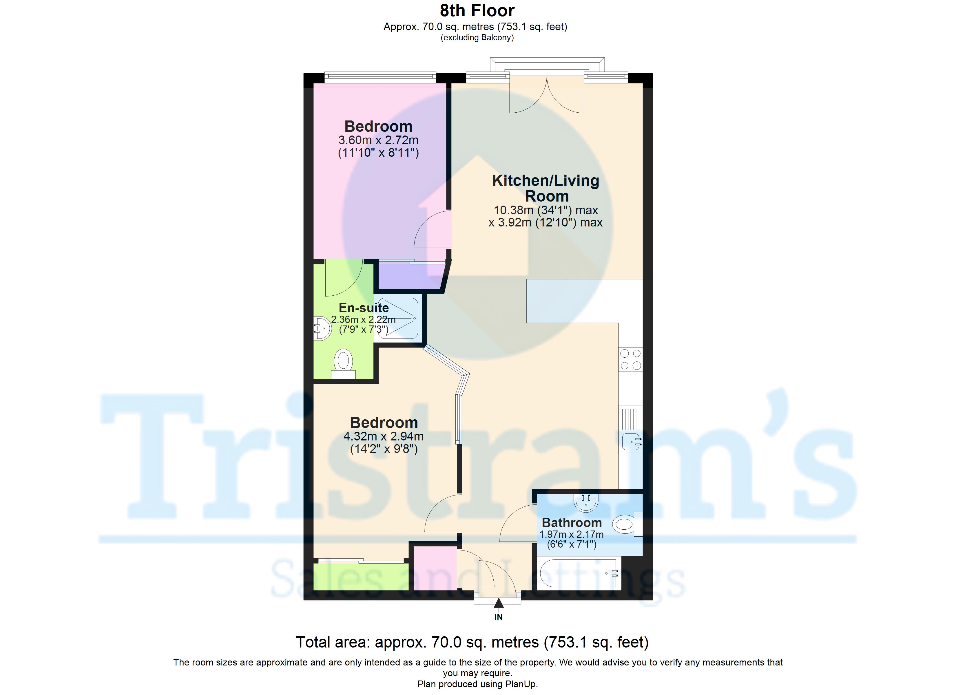 802, The Litmus Building, Nottingham floorplan