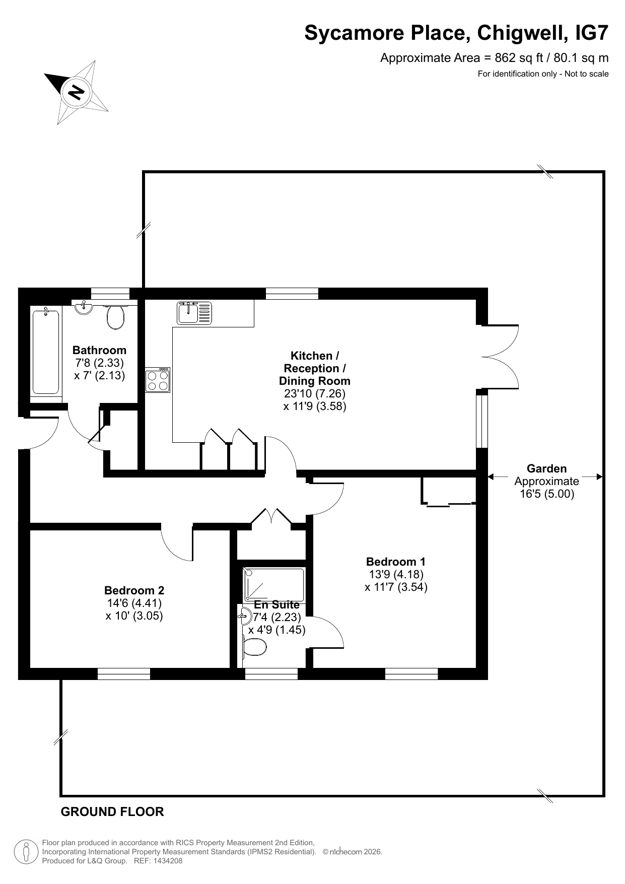 Sycamore Place, Chigwell floorplan