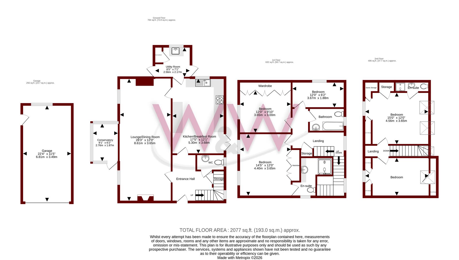Southview, Turkey Island, Southampton floorplan