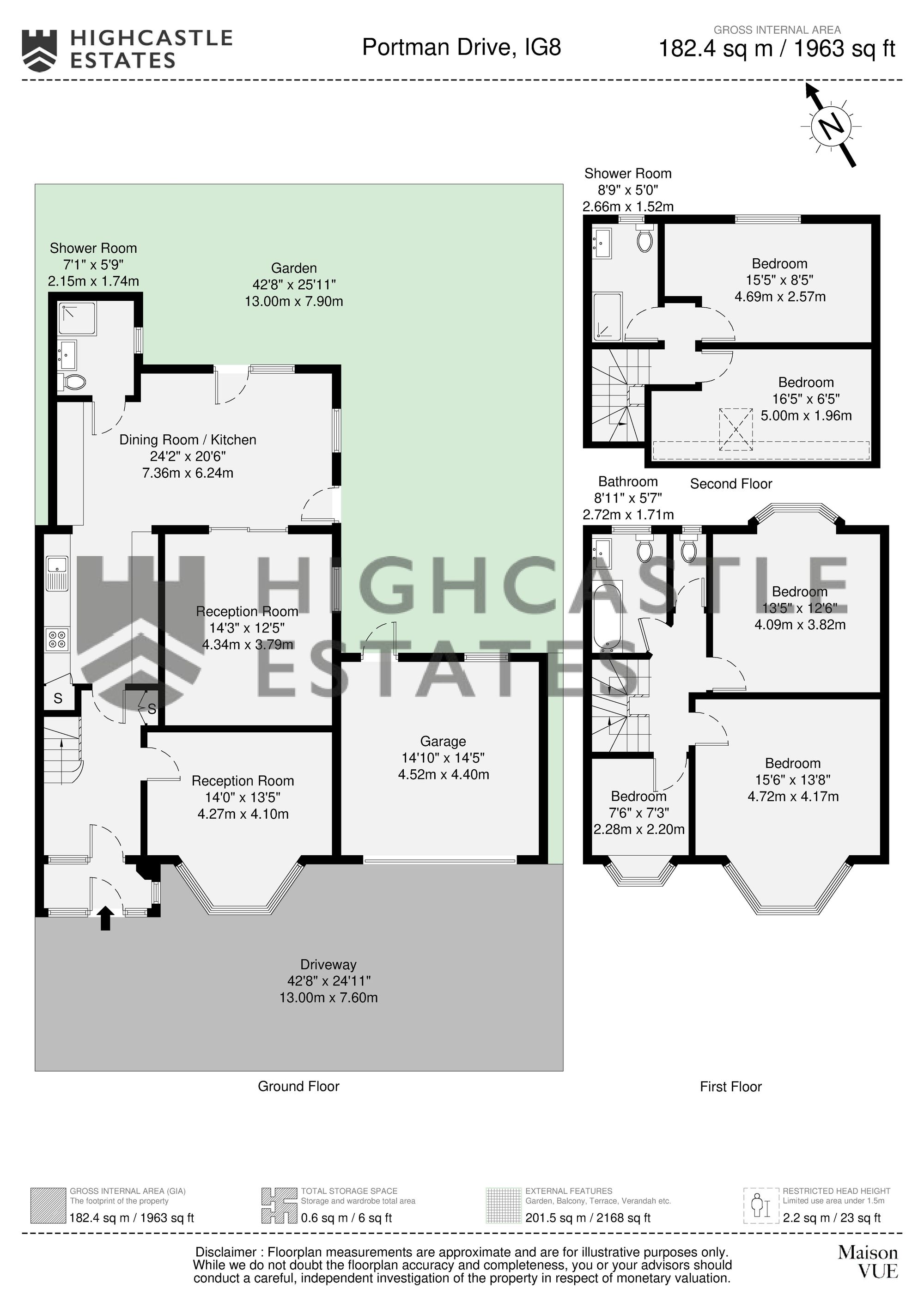 29 Portman Drive, Woodford Green floorplan
