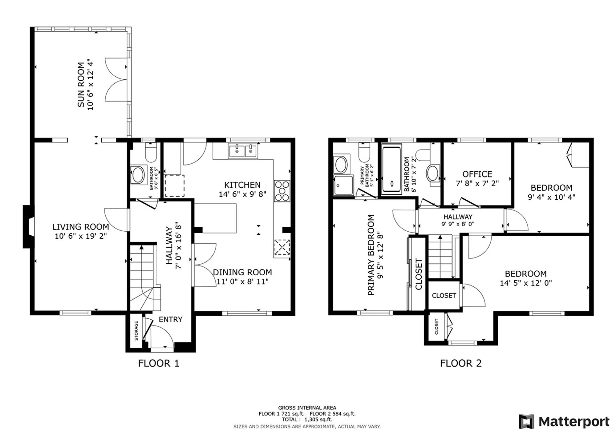 Tortoiseshell Close, Pinewood, IP8 floorplan