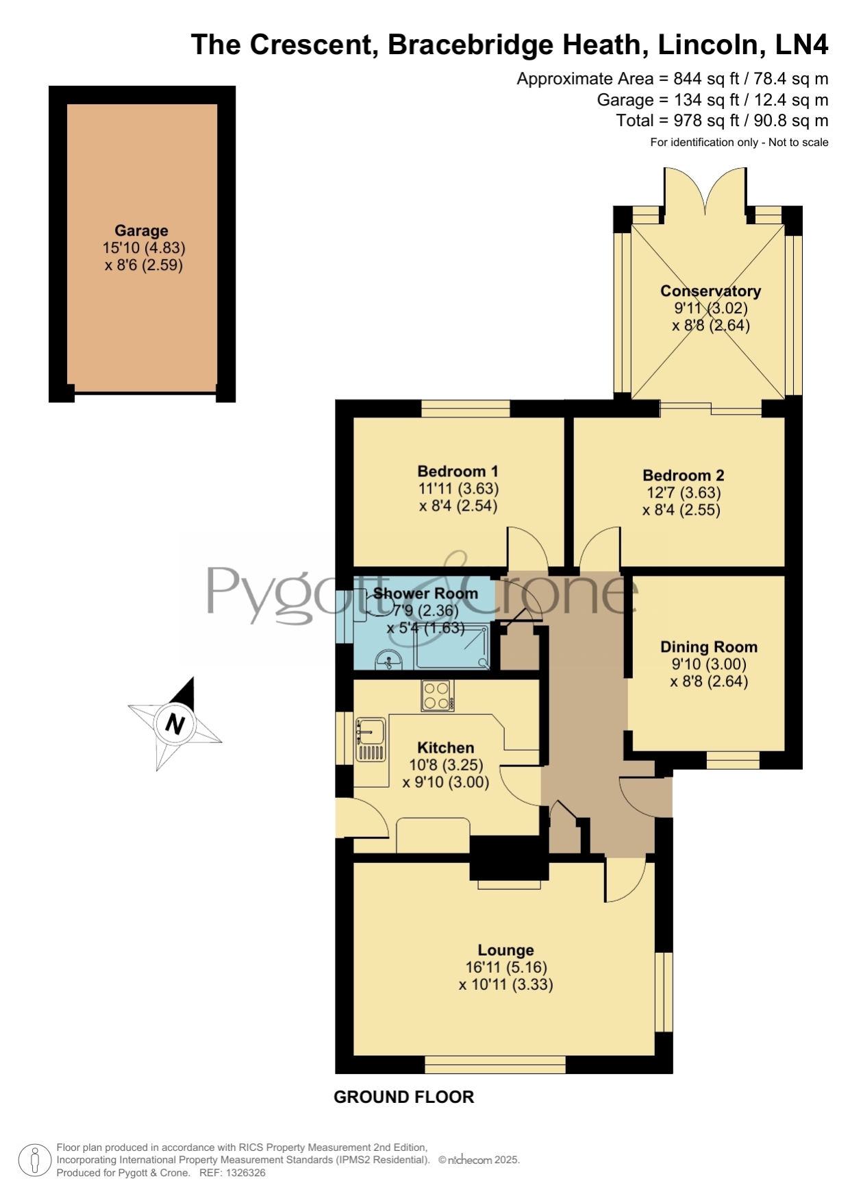 7, The Crescent, Lincoln floorplan