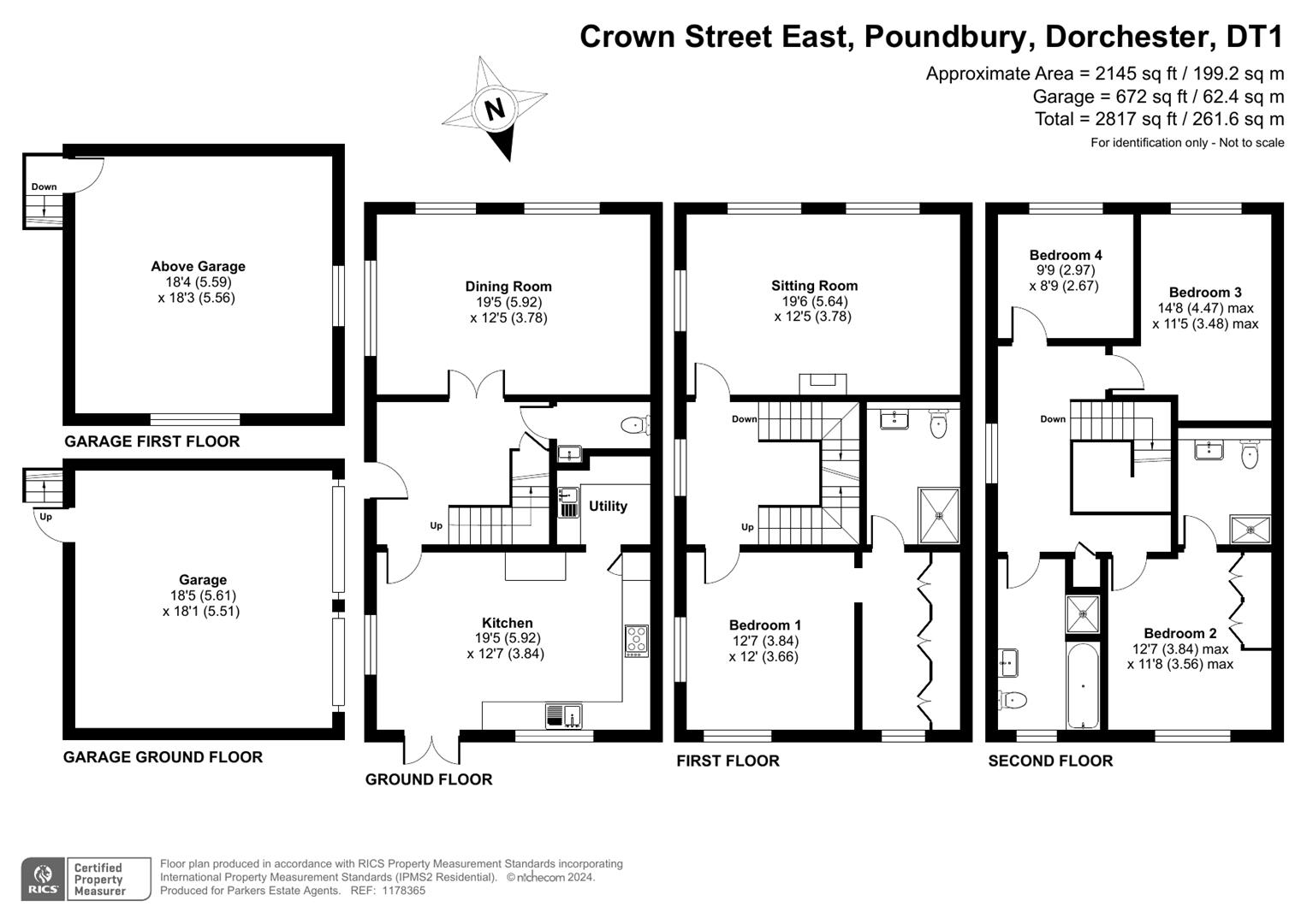 37 Crown Terrace, Crown Street East, Dorchester floorplan