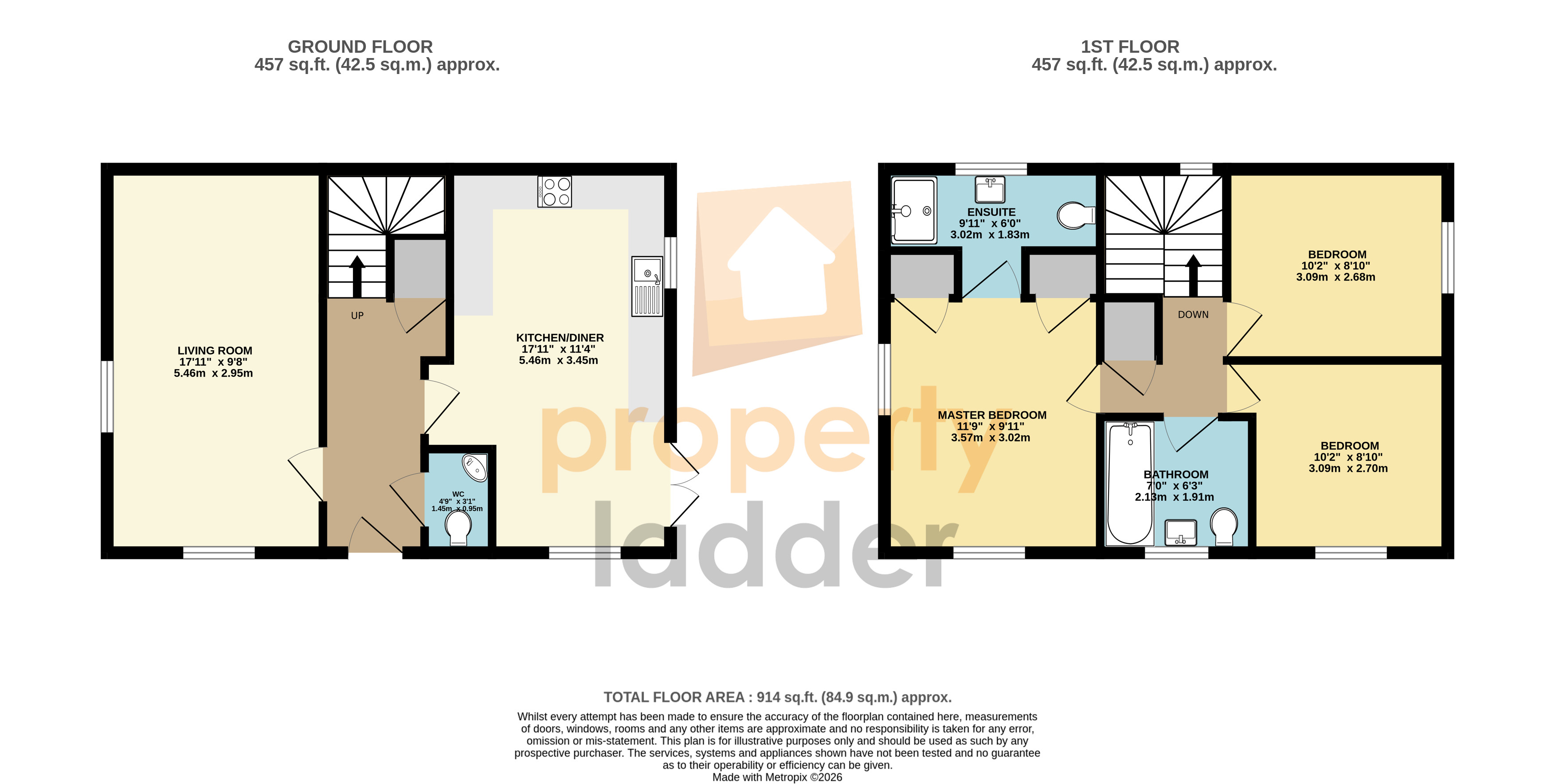 22, Harrier Road, Norwich floorplan